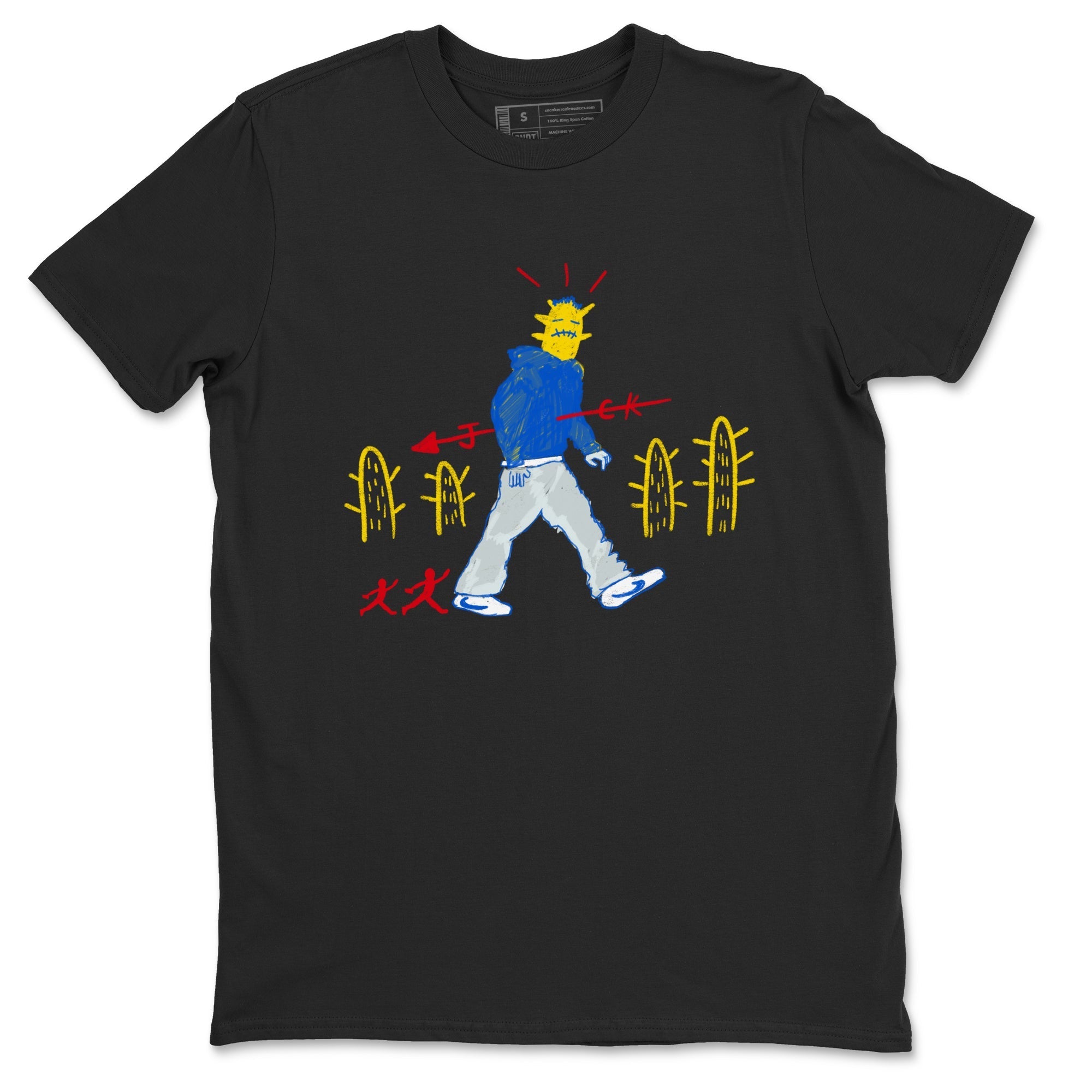 Cactus Man snkmatch Tees - Air Jordan 1 Travis Scott Canary