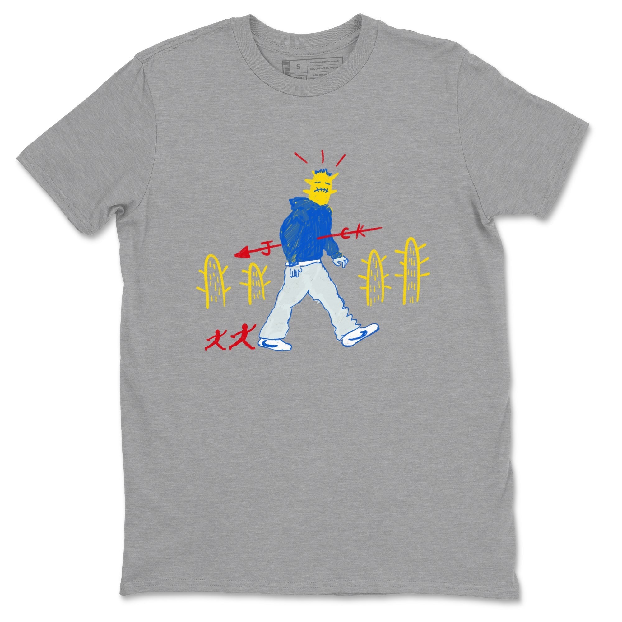 Cactus Man snkmatch Tees - Air Jordan 1 Travis Scott Canary