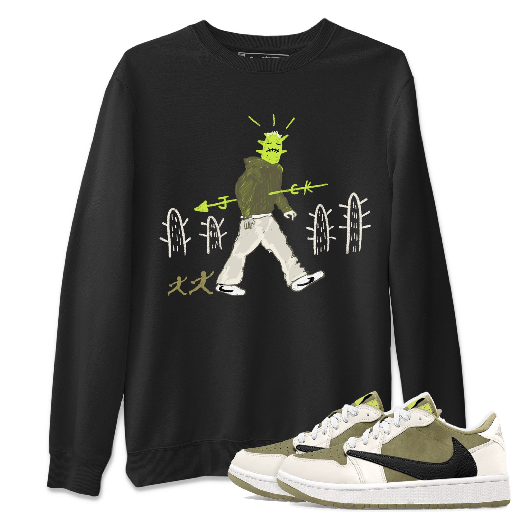 Cactus Man snkmatch Tees - Air Jordan 1 Travis Scott Golf