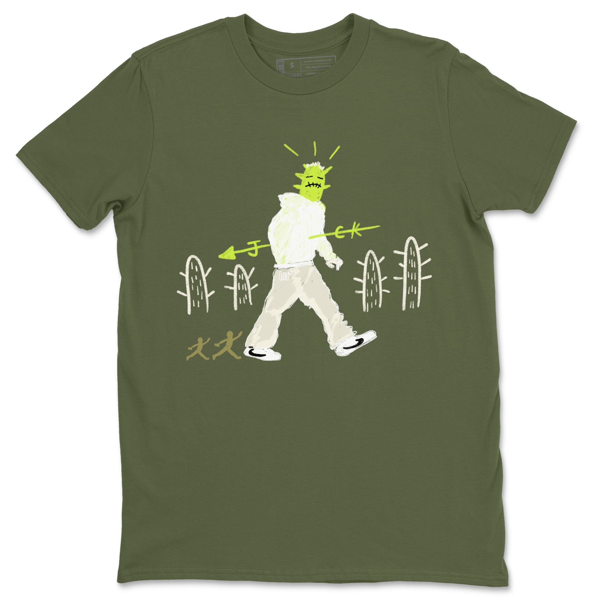 Cactus Man snkmatch Tees - Air Jordan 1 Travis Scott Golf