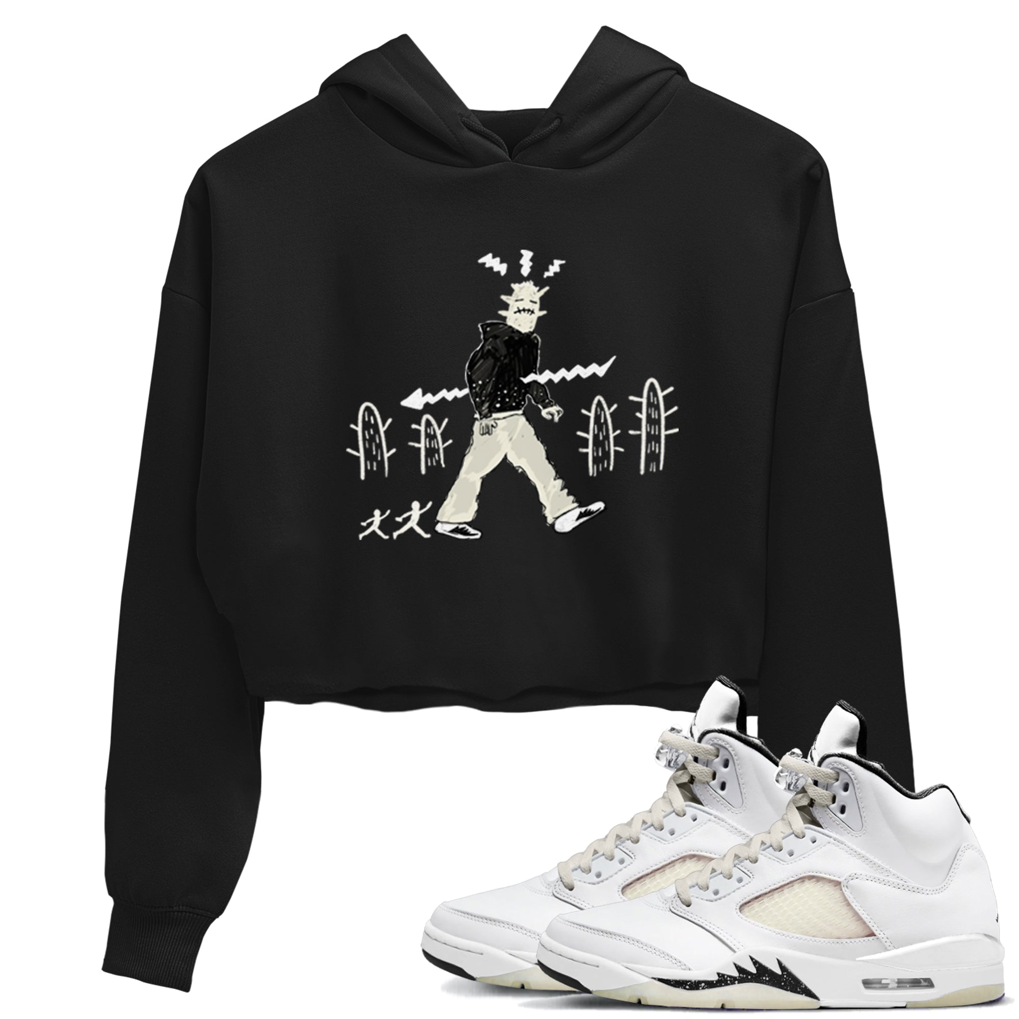 Cactus Man snkmatch Women's Top - Air Jordan 5 Sail