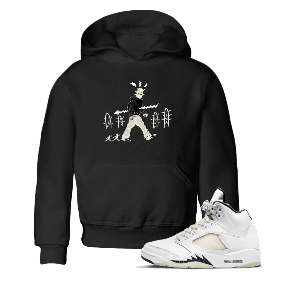 Cactus Man snkmatch Tees Kids - Air Jordan 5 Sail