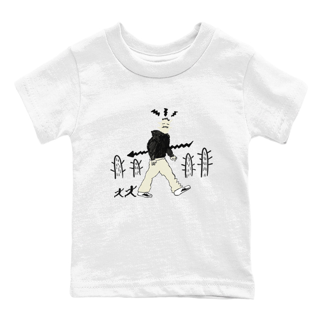 Cactus Man snkmatch Tees Kids - Air Jordan 5 Sail