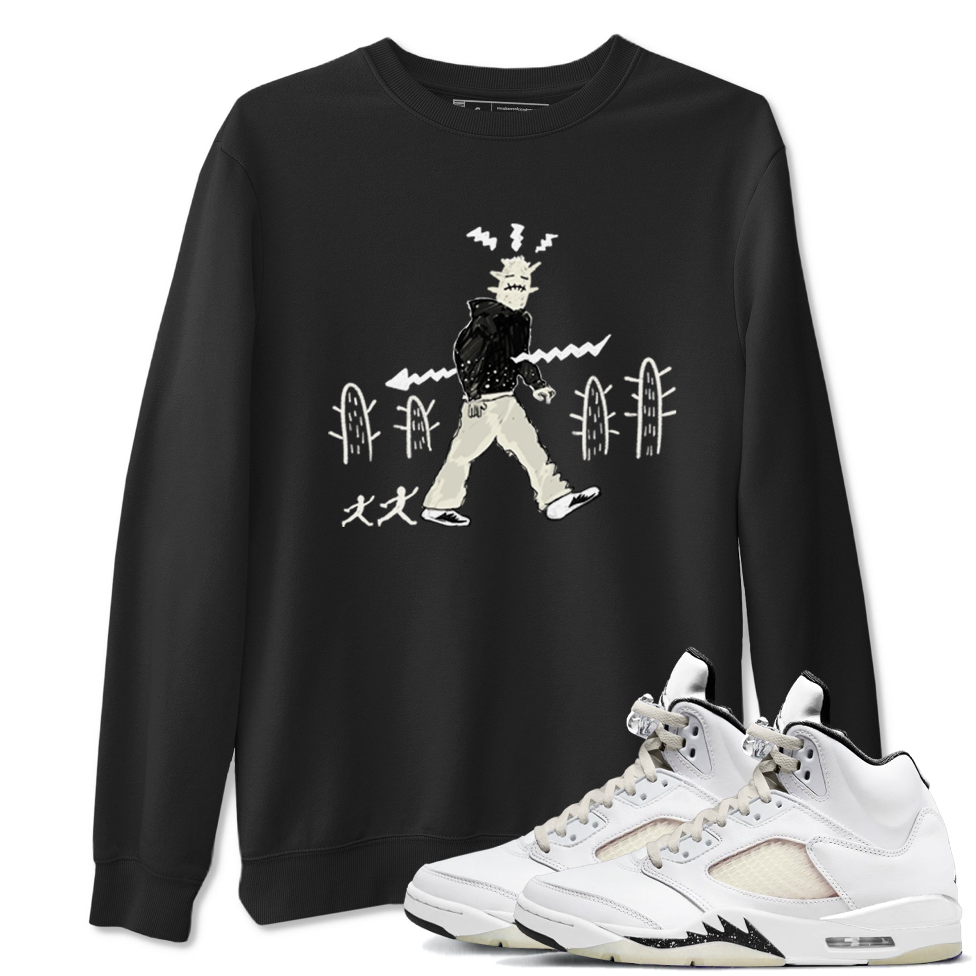Cactus Man snkmatch Tees - Air Jordan 5 Sail
