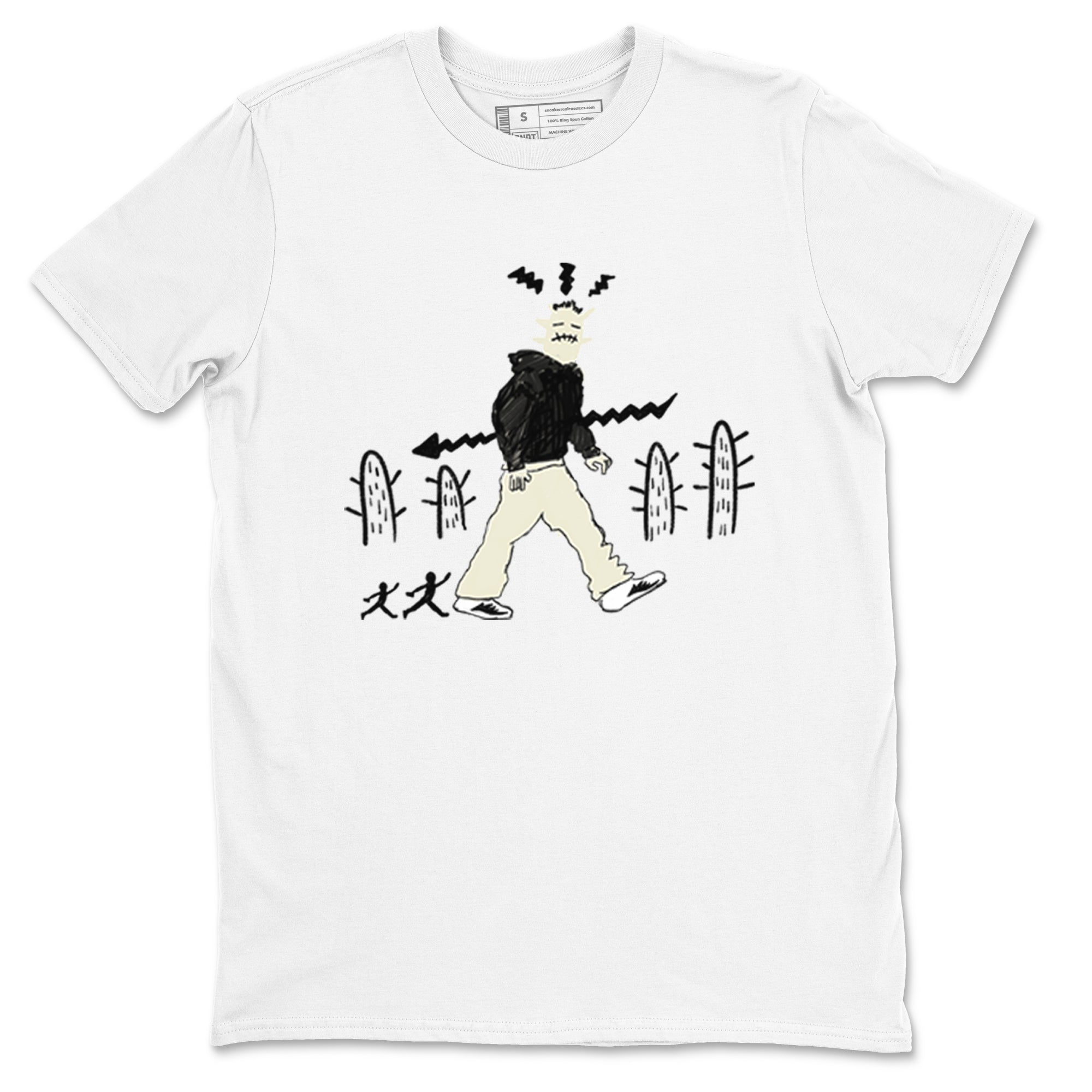 Cactus Man snkmatch Tees - Air Jordan 5 Sail