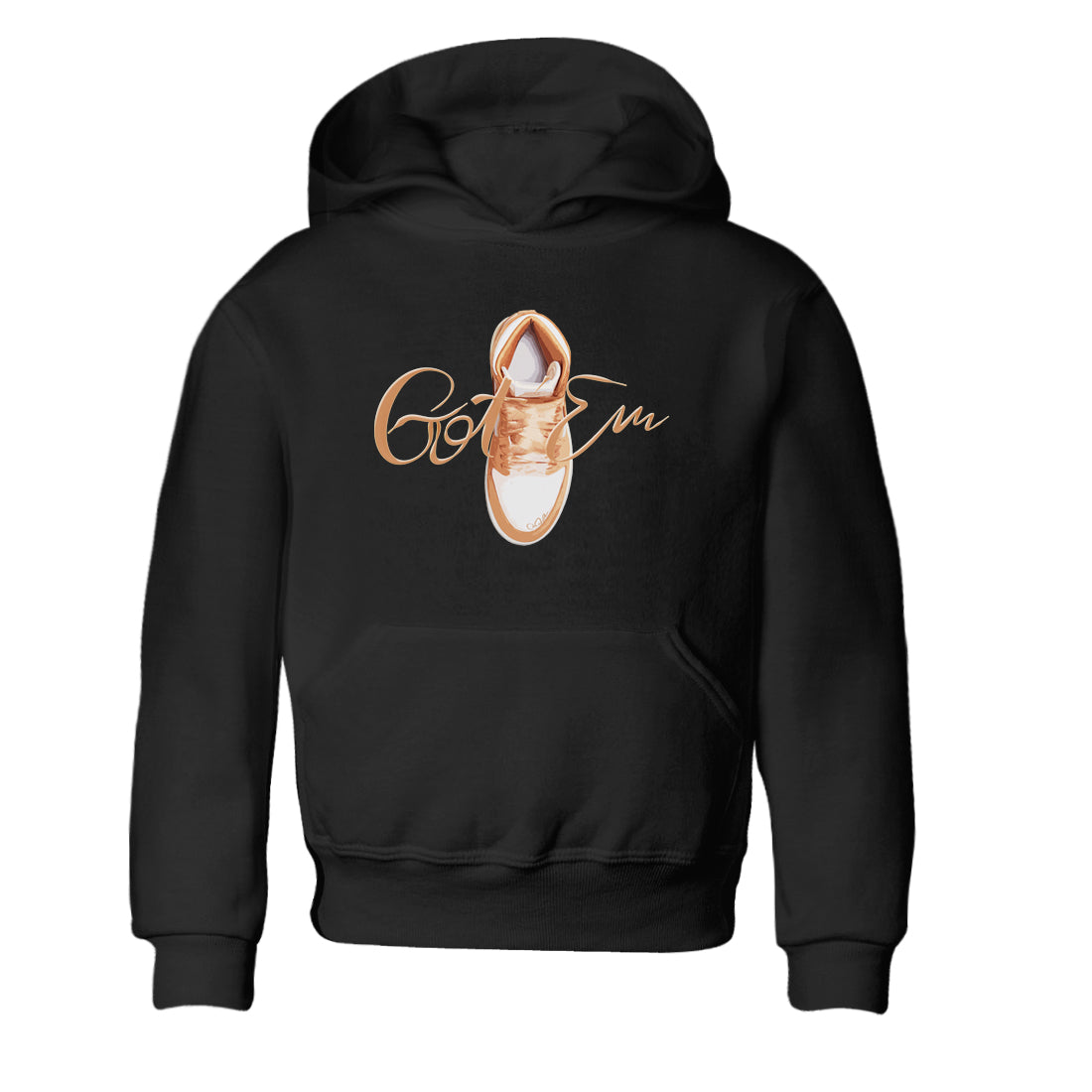 Caligraphy Shoe Lace snkmatch Tee Kids - Air Jordan 1 Praline