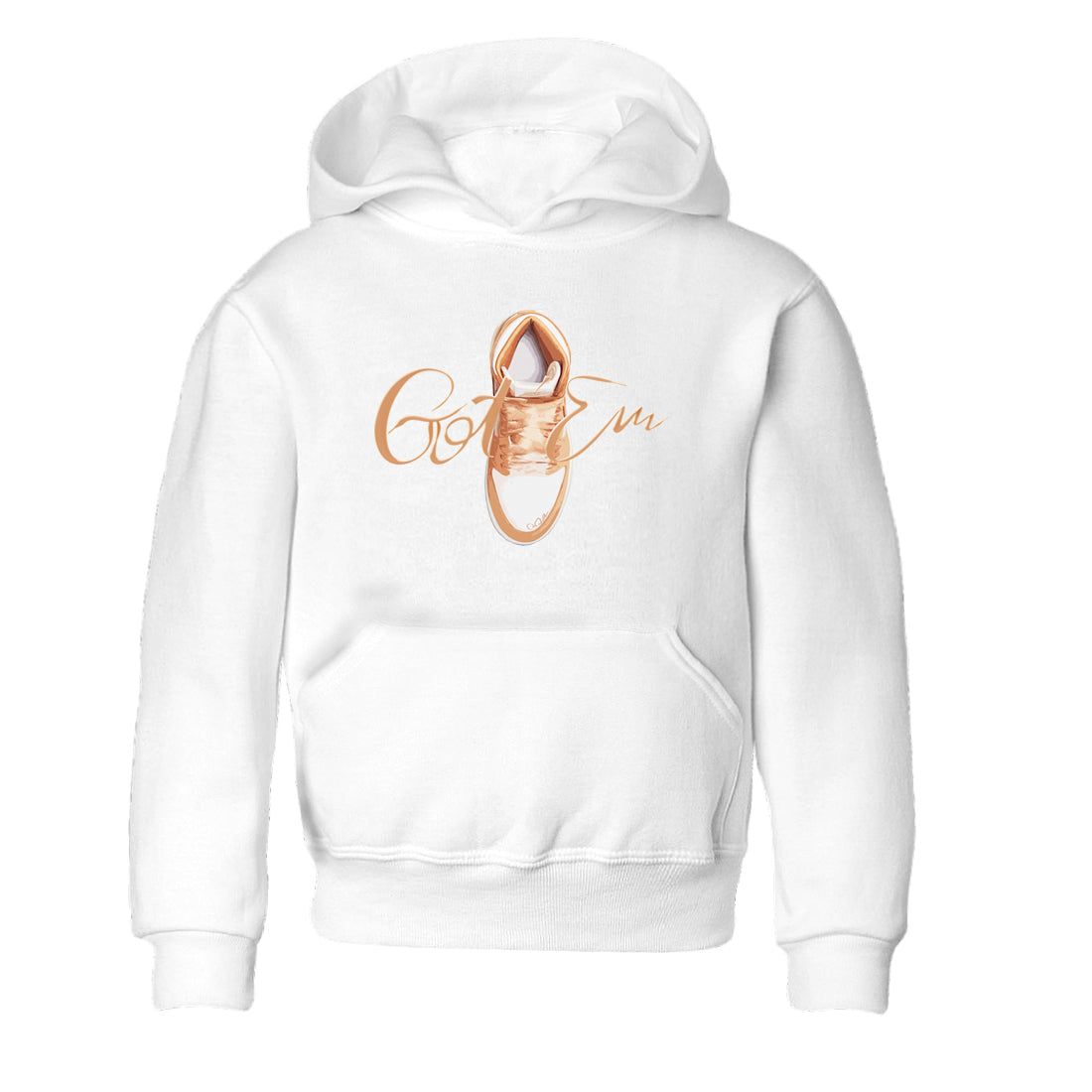 Caligraphy Shoe Lace snkmatch Tee Kids - Air Jordan 1 Praline