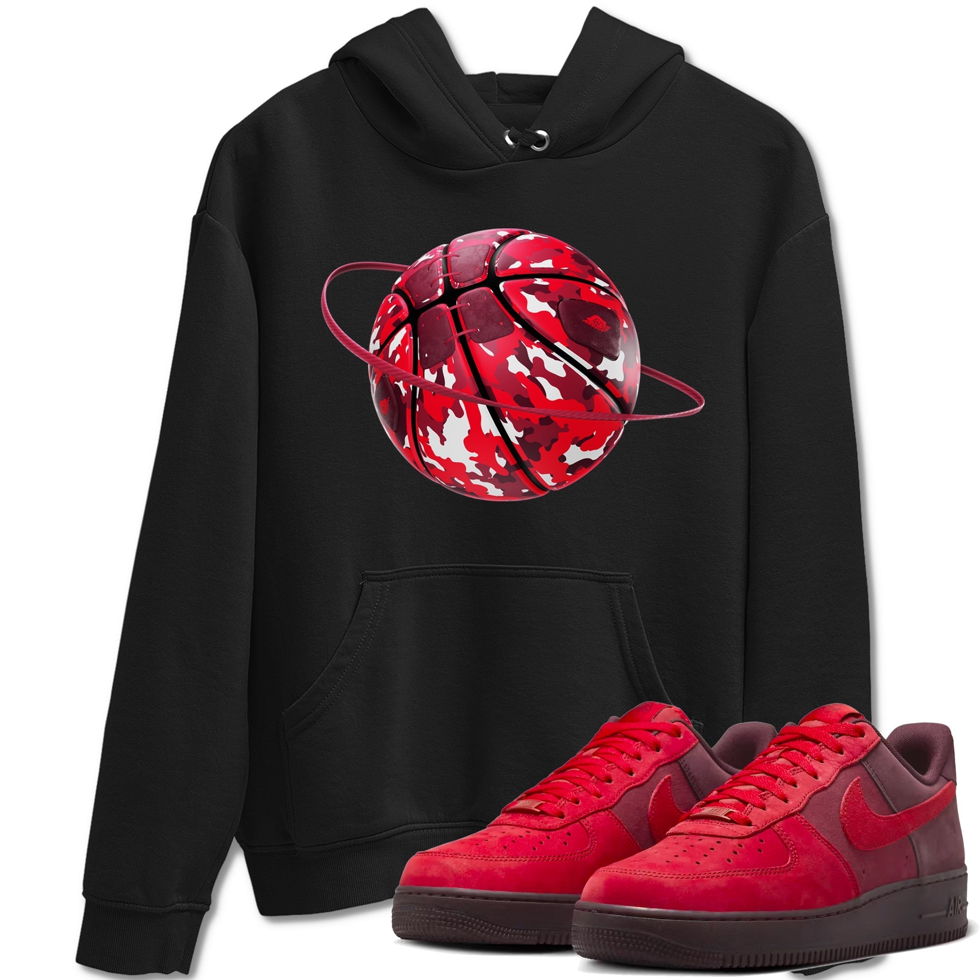 Camo Basketball Planet snkmatch Tees - Air Force 1 Layers Of Love