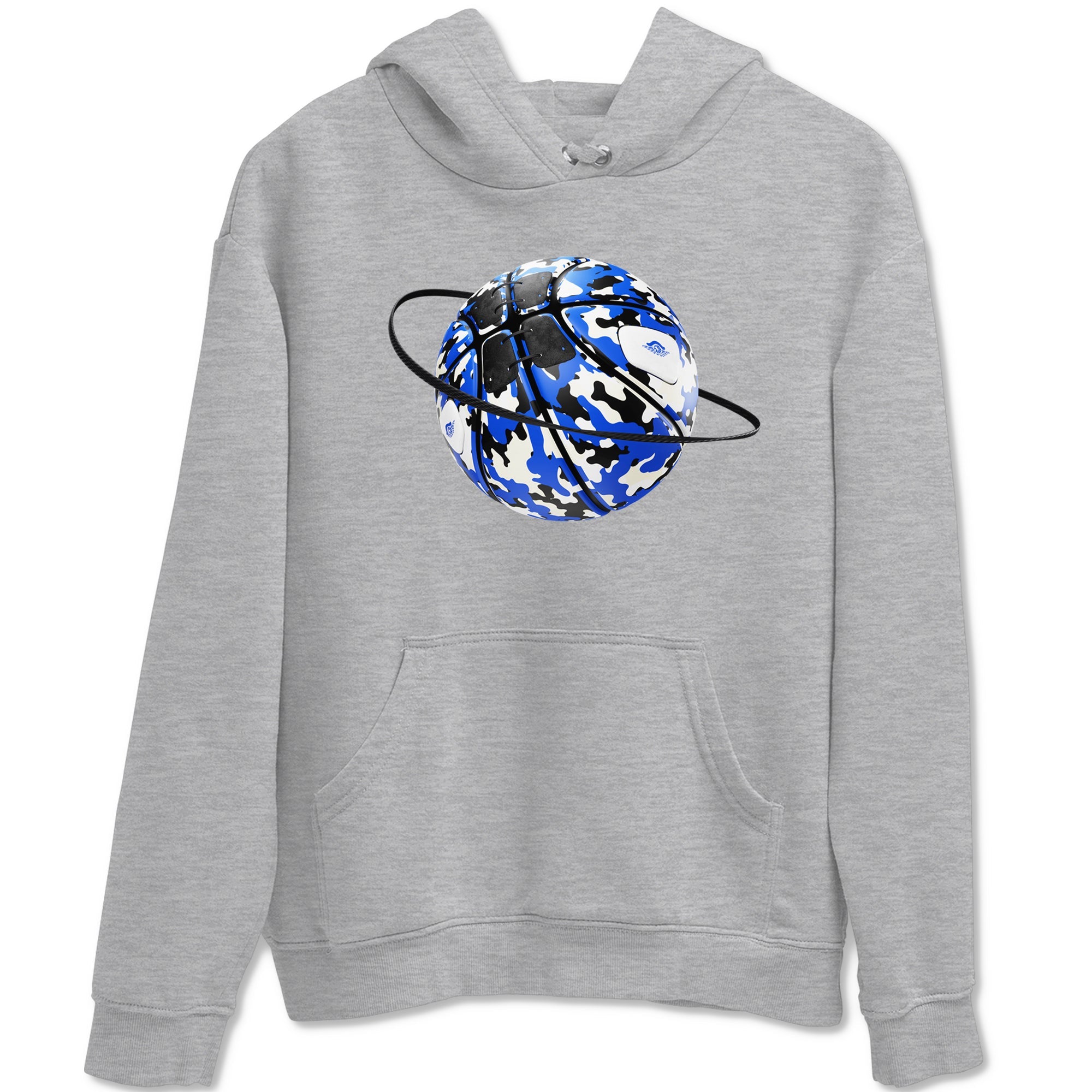 Camo Basketball Planet snkmatch Tees - Air Jordan 1 Game Royal