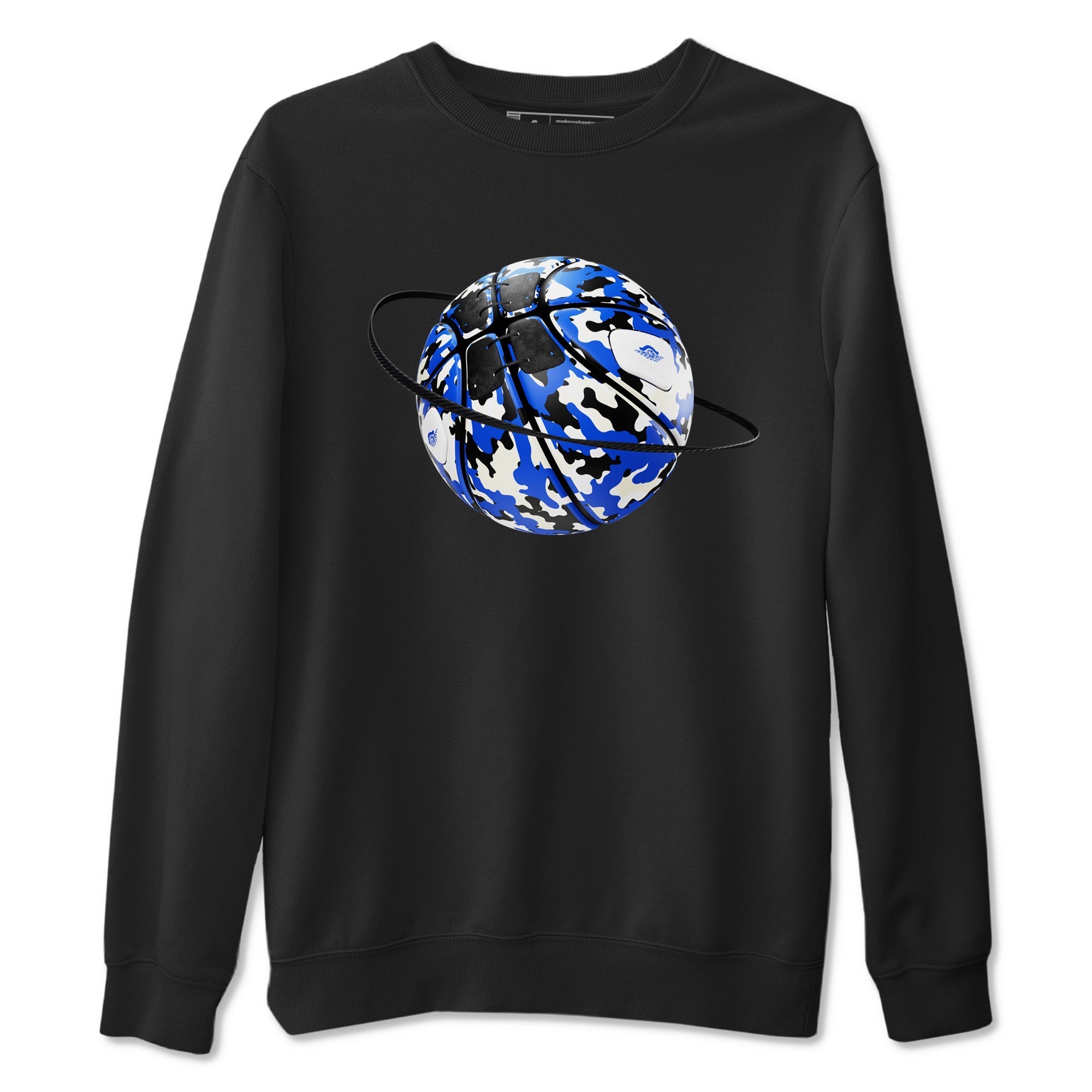 Camo Basketball Planet snkmatch Tees - Air Jordan 1 Game Royal