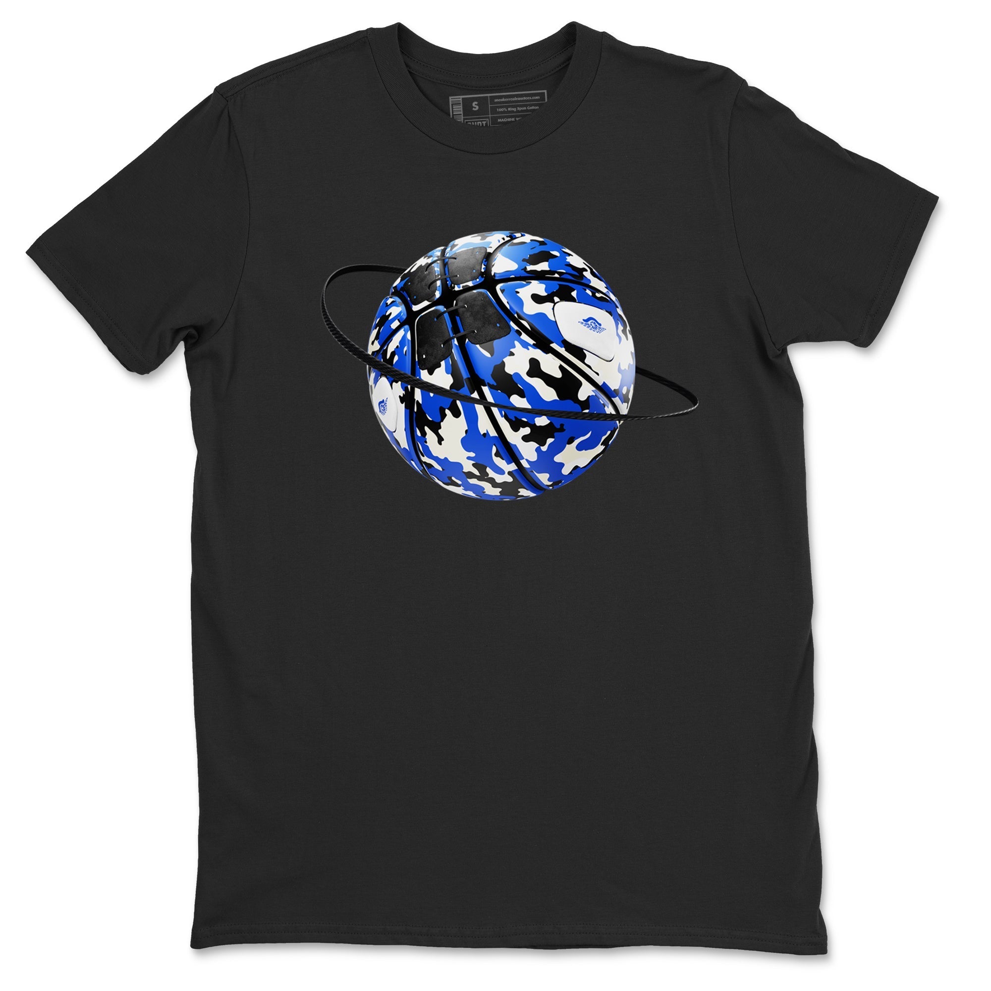 Camo Basketball Planet snkmatch Tees - Air Jordan 1 Game Royal