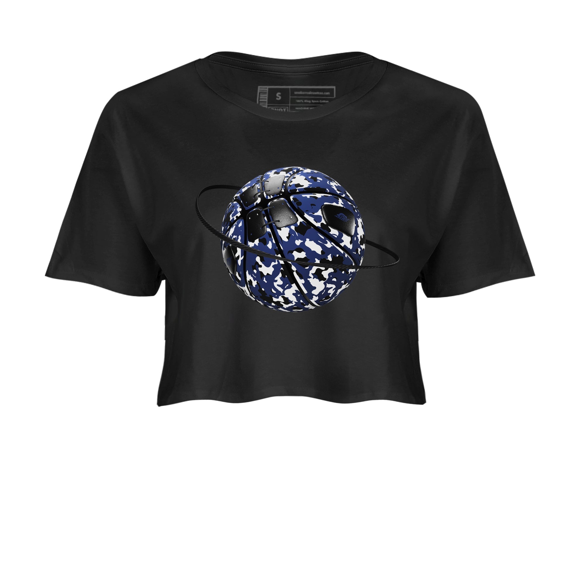 Camo Basketball Planet snkmatch Women's Top - Air Jordan 1 Midnight Navy