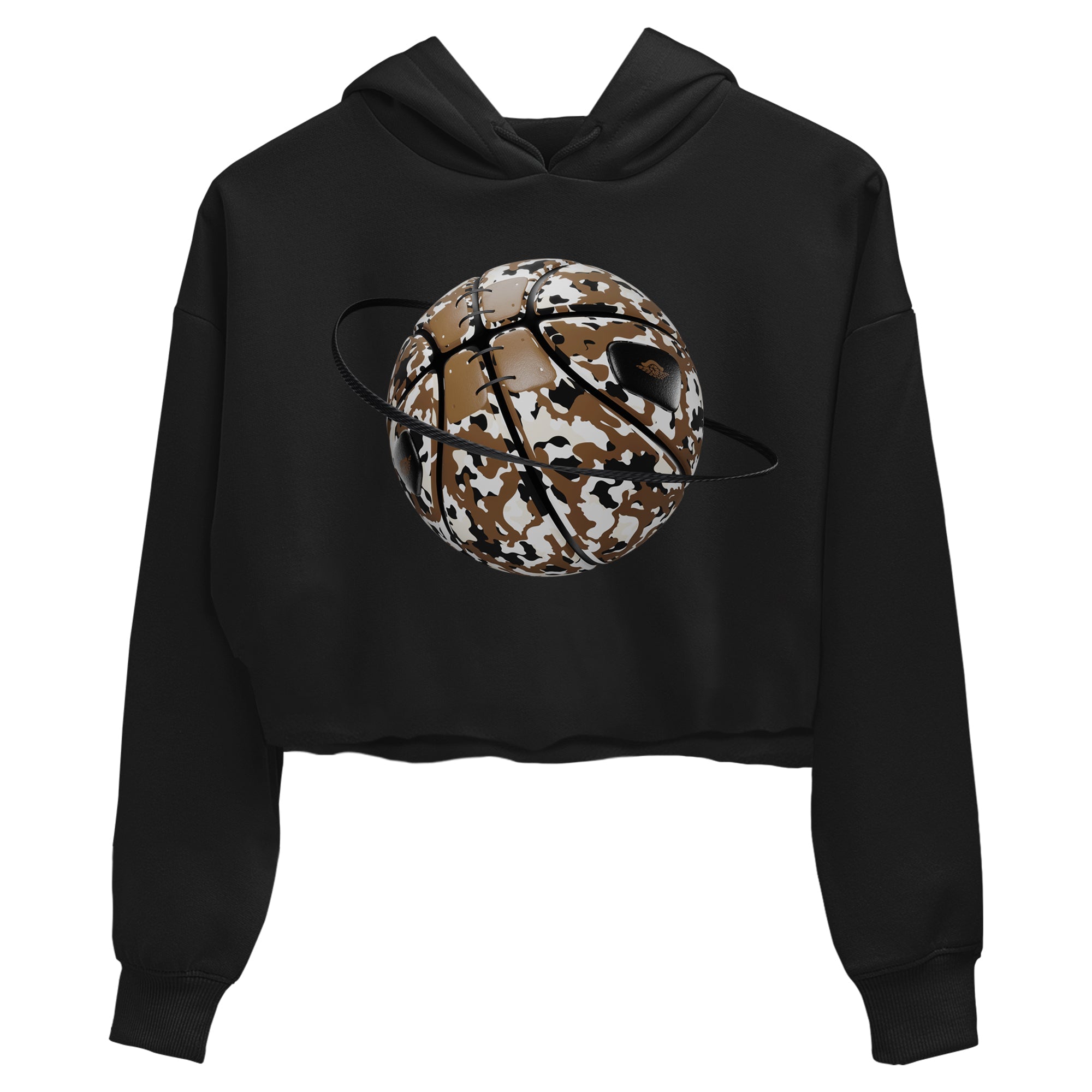 Camo Basketball Planet snkmatch Women's Top - Air Jordan 1 Mocha