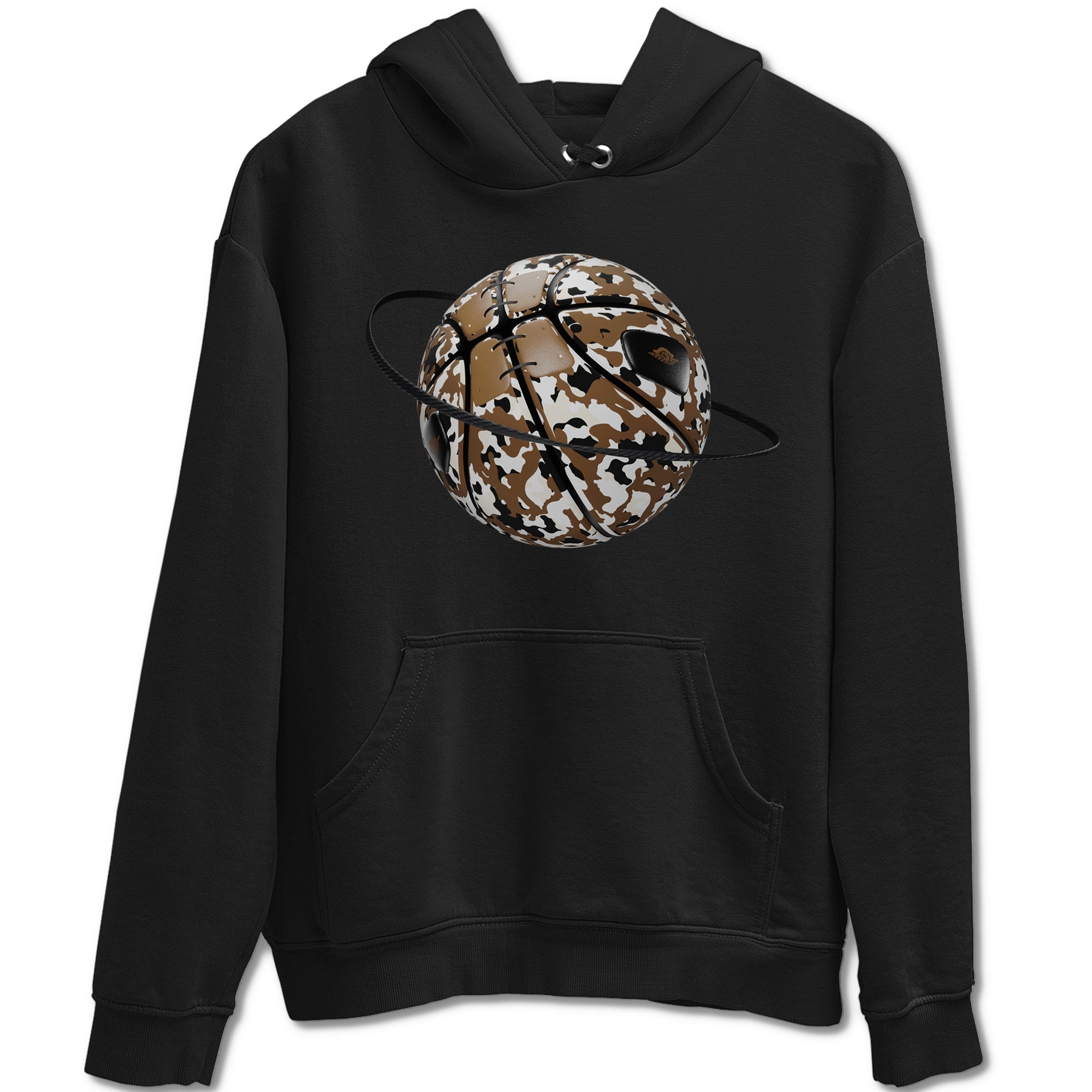 Camo Basketball Planet snkmatch Tees - Air Jordan 1 Mocha
