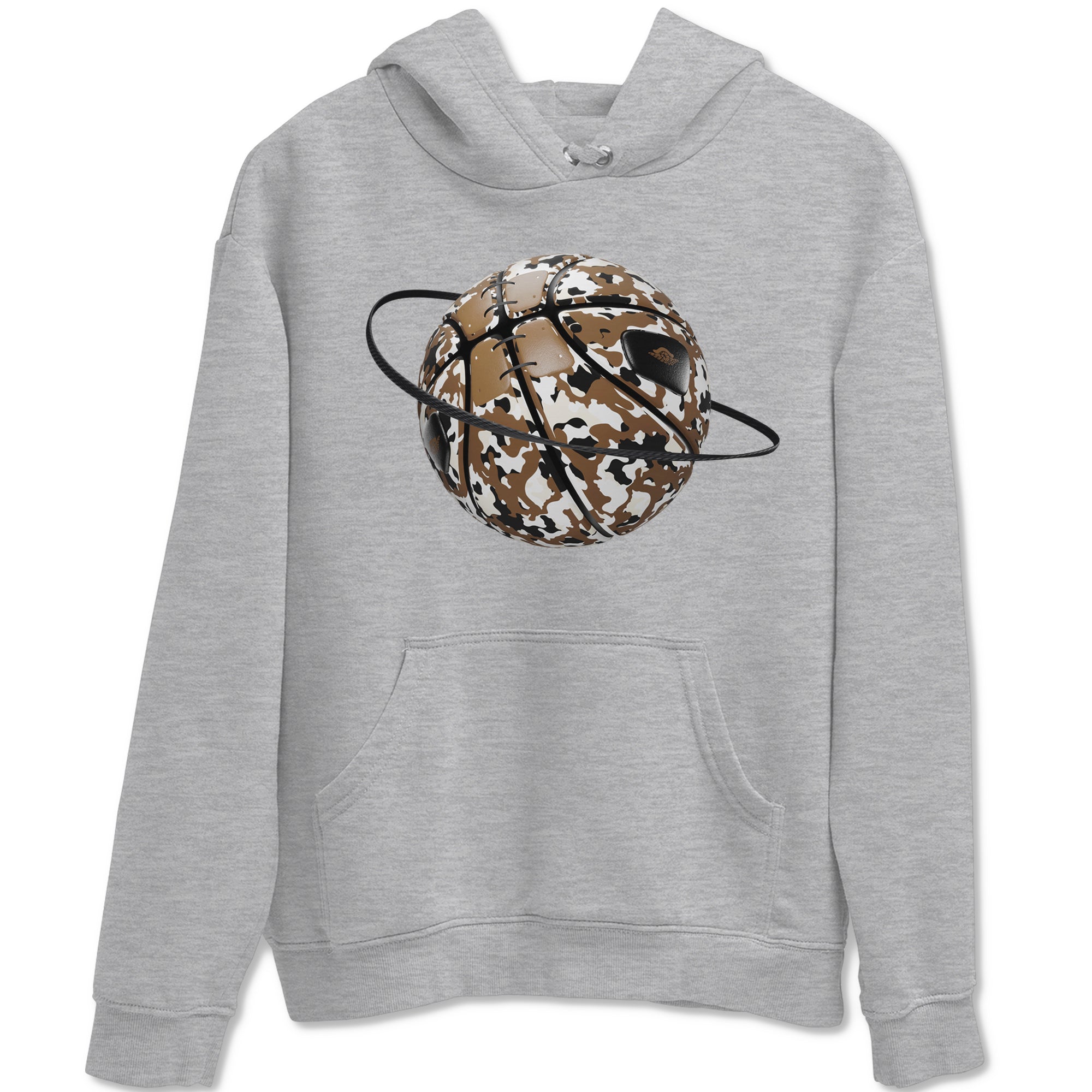 Camo Basketball Planet snkmatch Tees - Air Jordan 1 Mocha