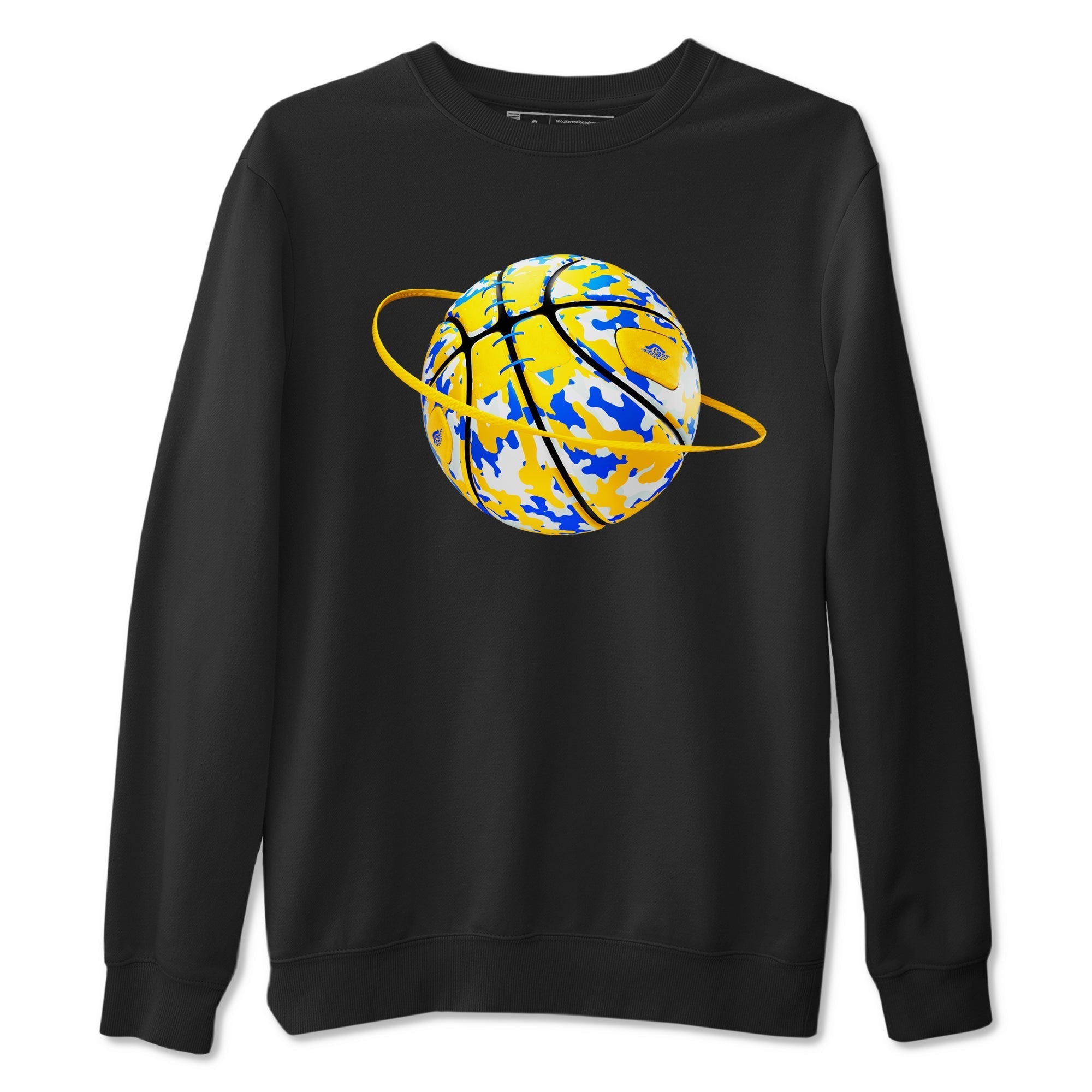 Camo Basketball Planet snkmatch Tees - Air Jordan 1 Travis Scott Canary