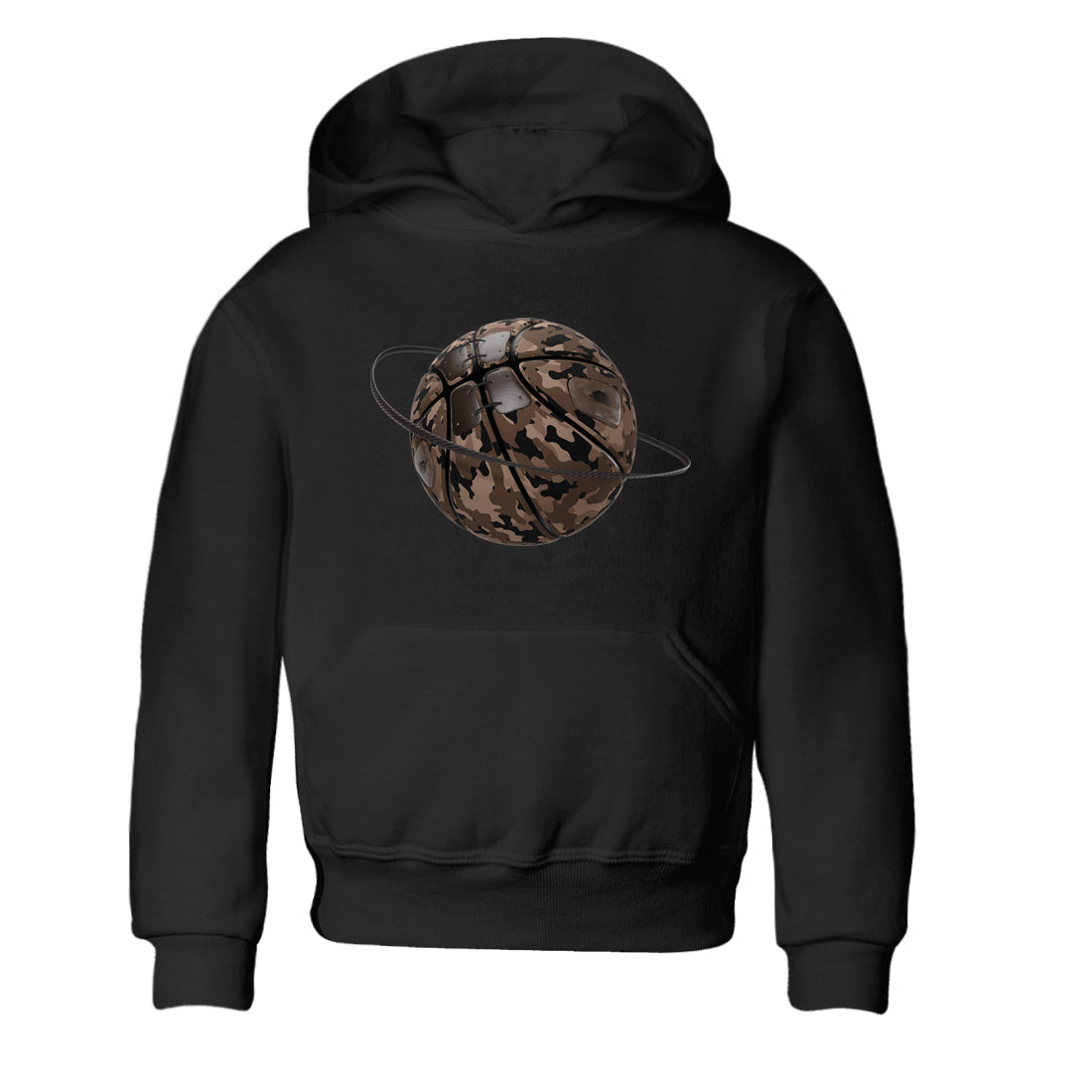 Camo Basketball Planet snkmatch Tees Kids - Air Jordan 1 Travis Scott Velvet Brown