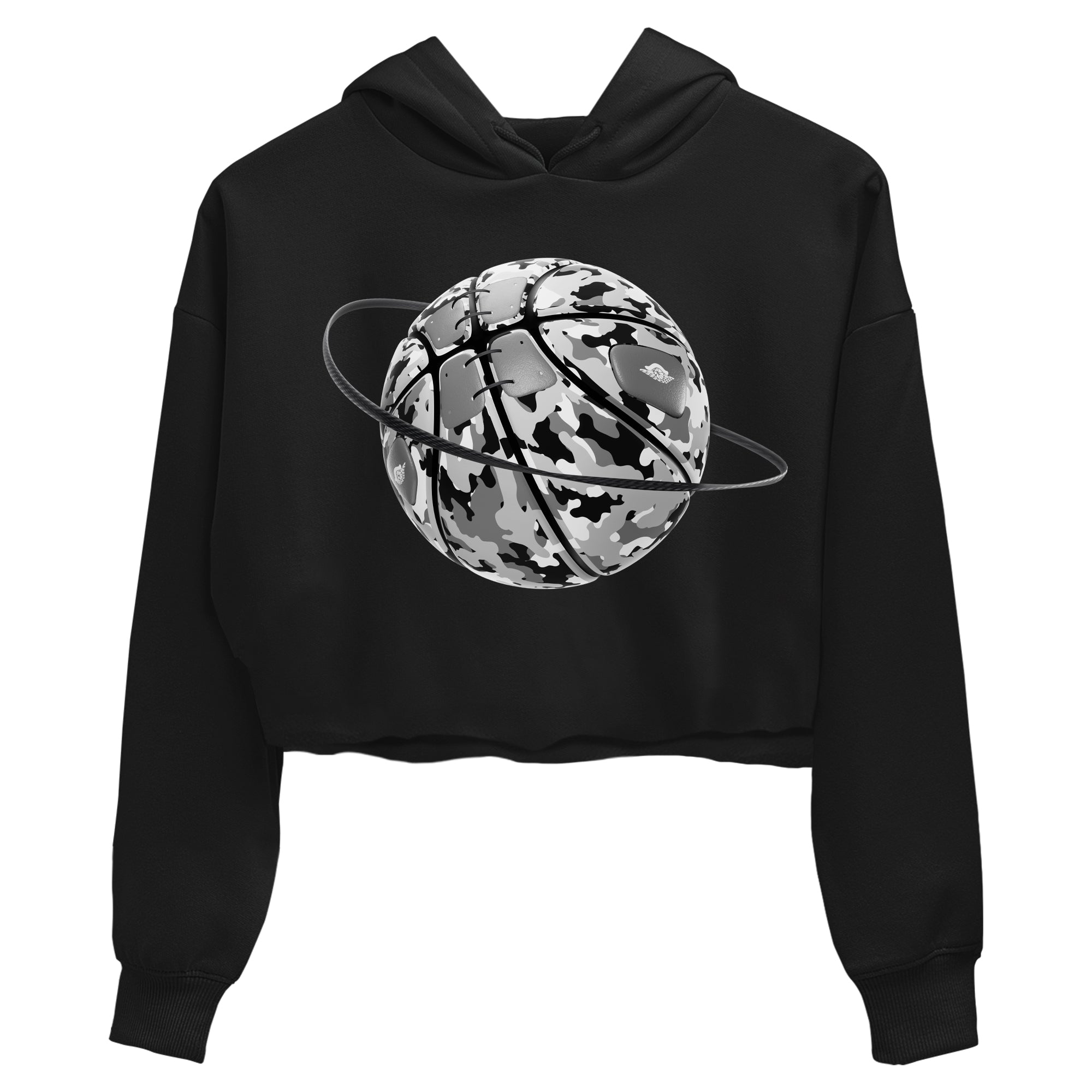 Camo Basketball Planet snkmatch Women's Top - Air Jordan 1 Wolf Grey