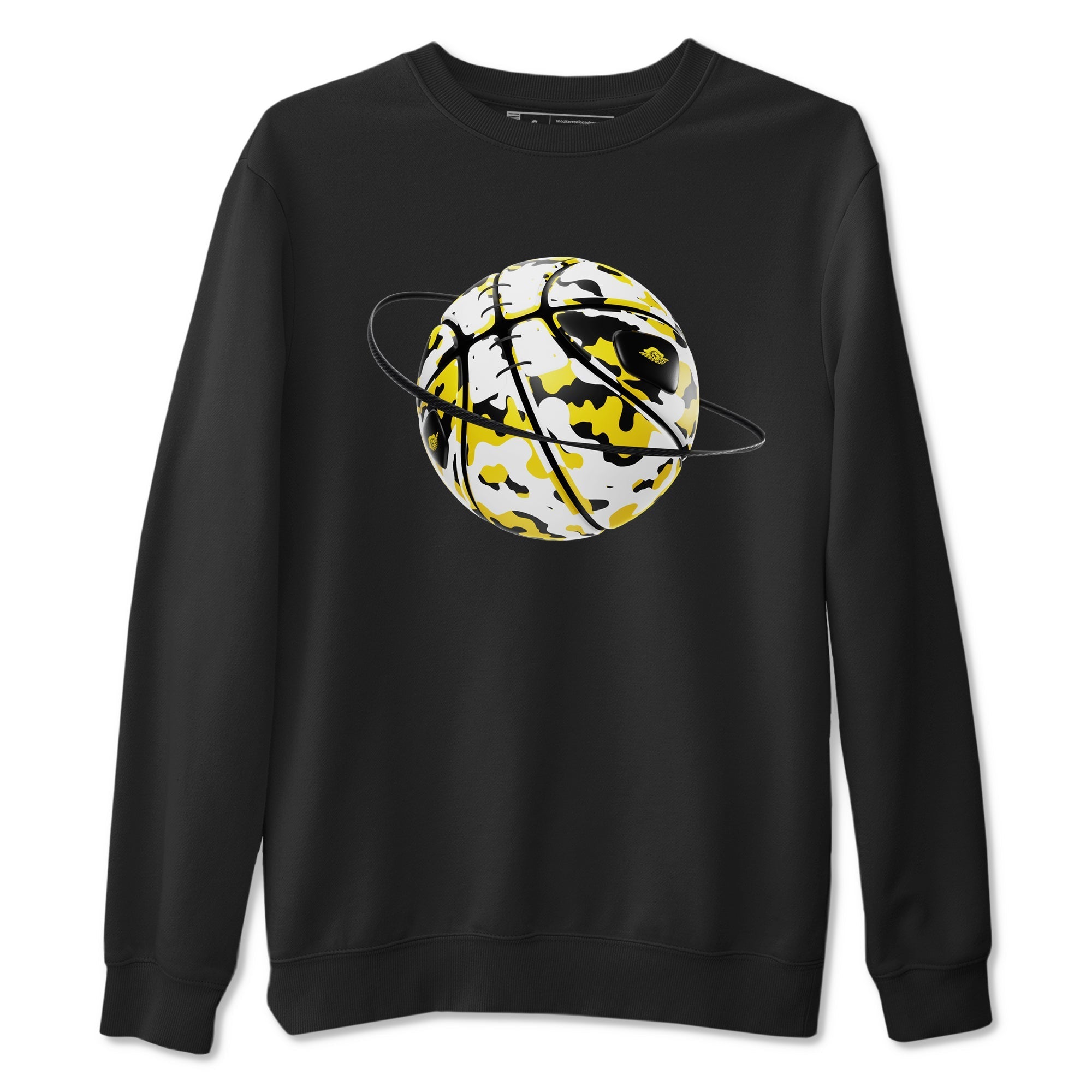 Camo Basketball Planet snkmatch Tees - Air Jordan 1 Yellow Ochre