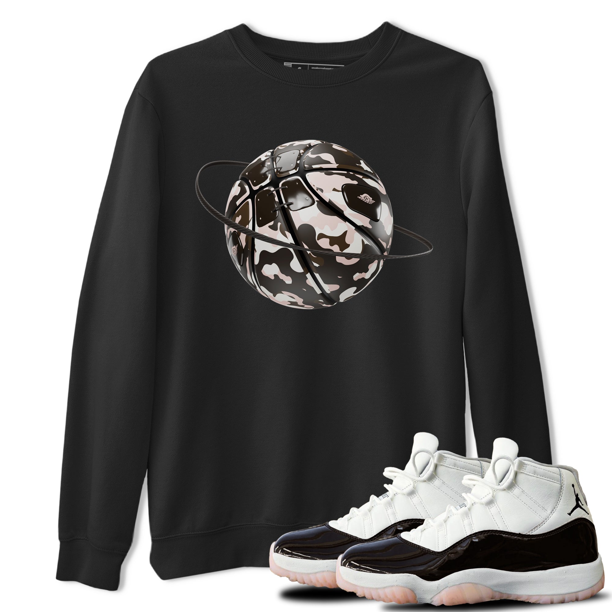 Camo Basketball Planet snkmatch Tee - Air Jordan 11 Neapolitan