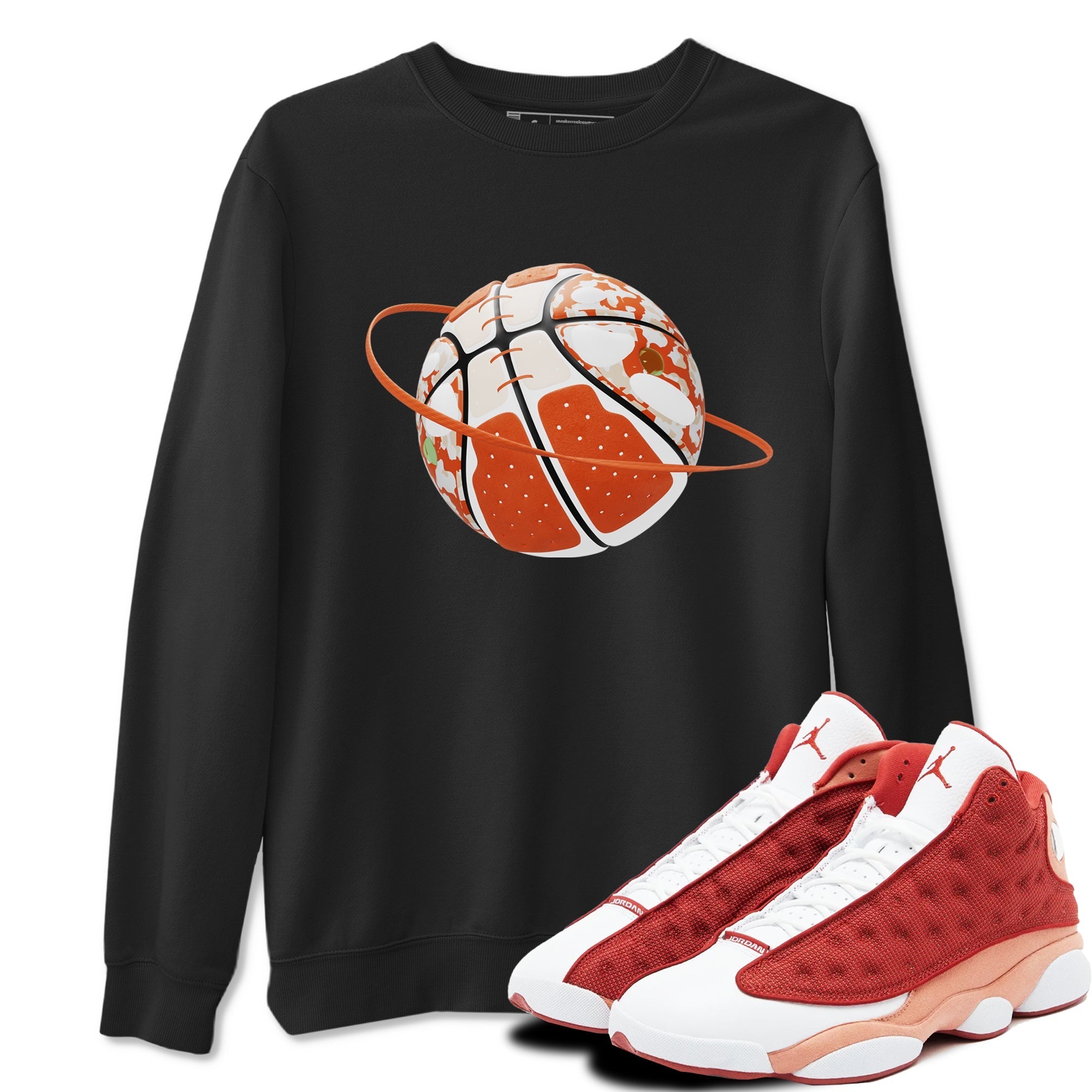 Camo Basketball Planet snkmatch Tees - Air Jordan 13 Dune Red