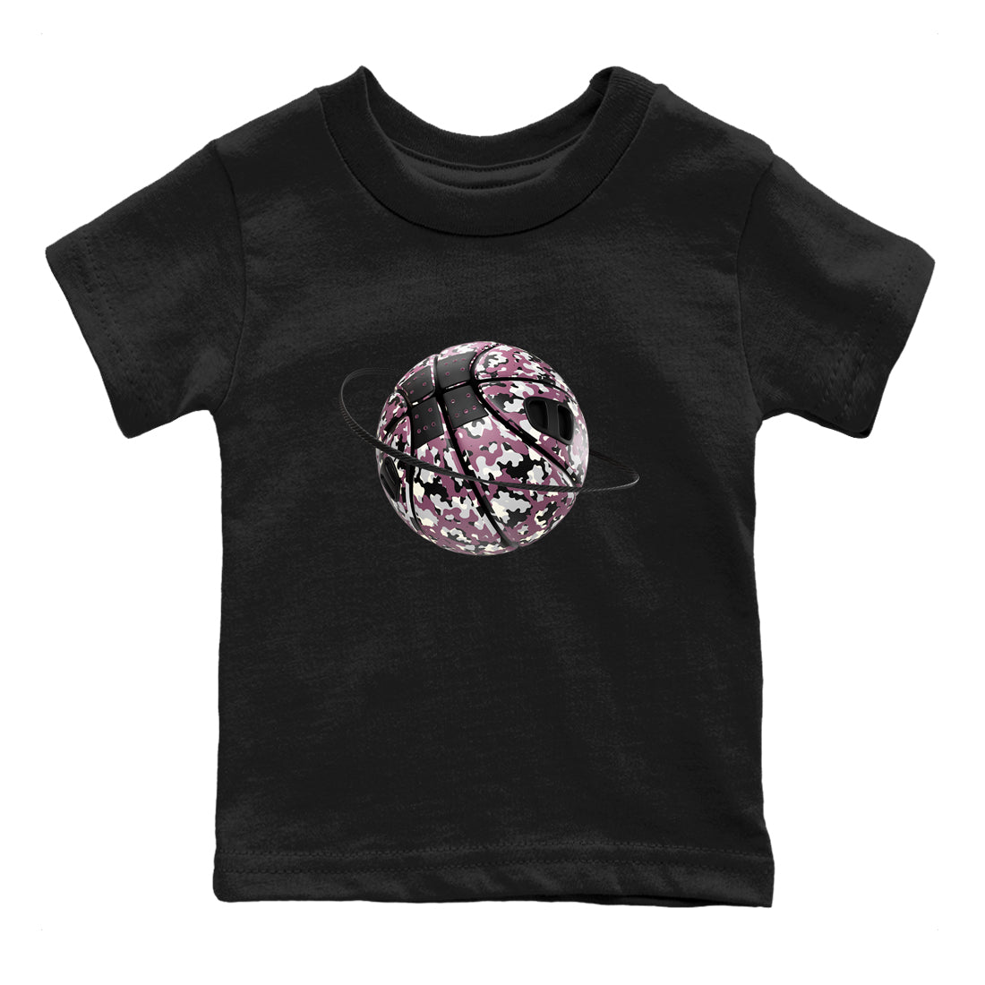 Camo Basketball Planet snkmatch Tees Kids - Air Jordan 3 A Ma Maniere x Black