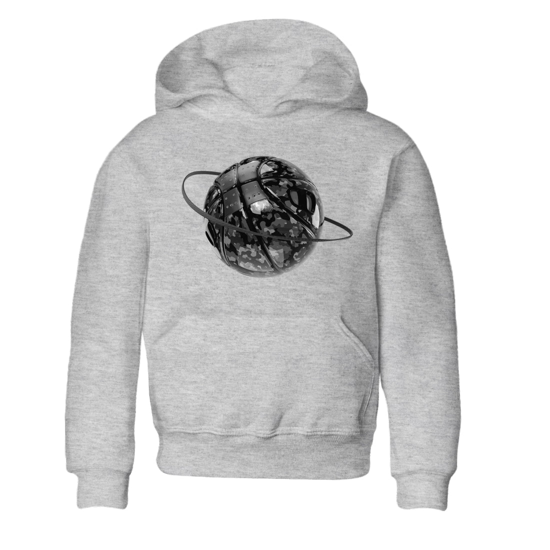 Camo Basketball Planet snkmatch Tees Kids - Air Jordan 3 Black Cat