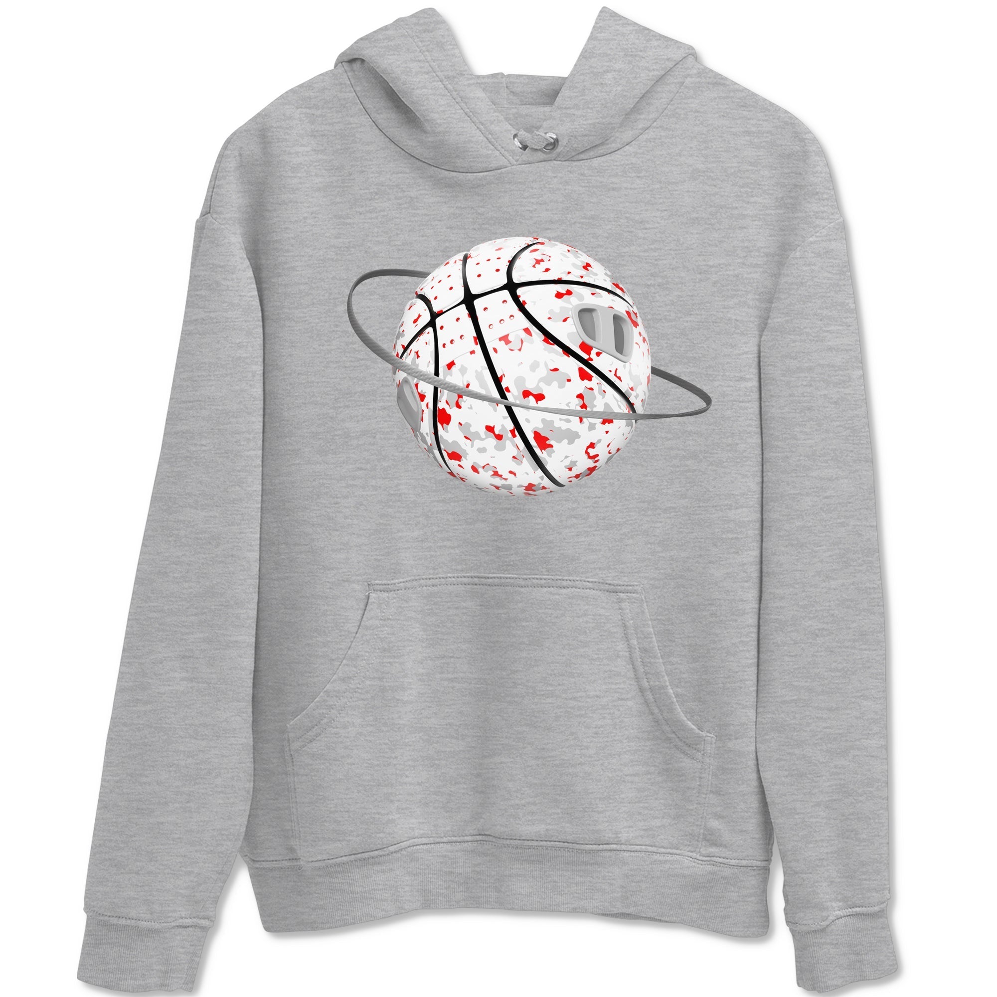 Camo Basketball Planet snkmatch Tees - Air Jordan 3 Cement Grey