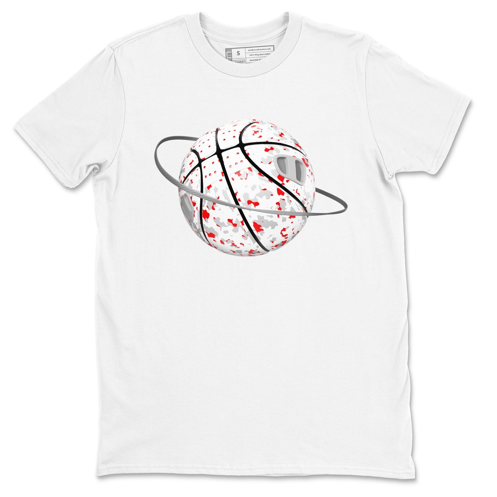 Camo Basketball Planet snkmatch Tees - Air Jordan 3 Cement Grey