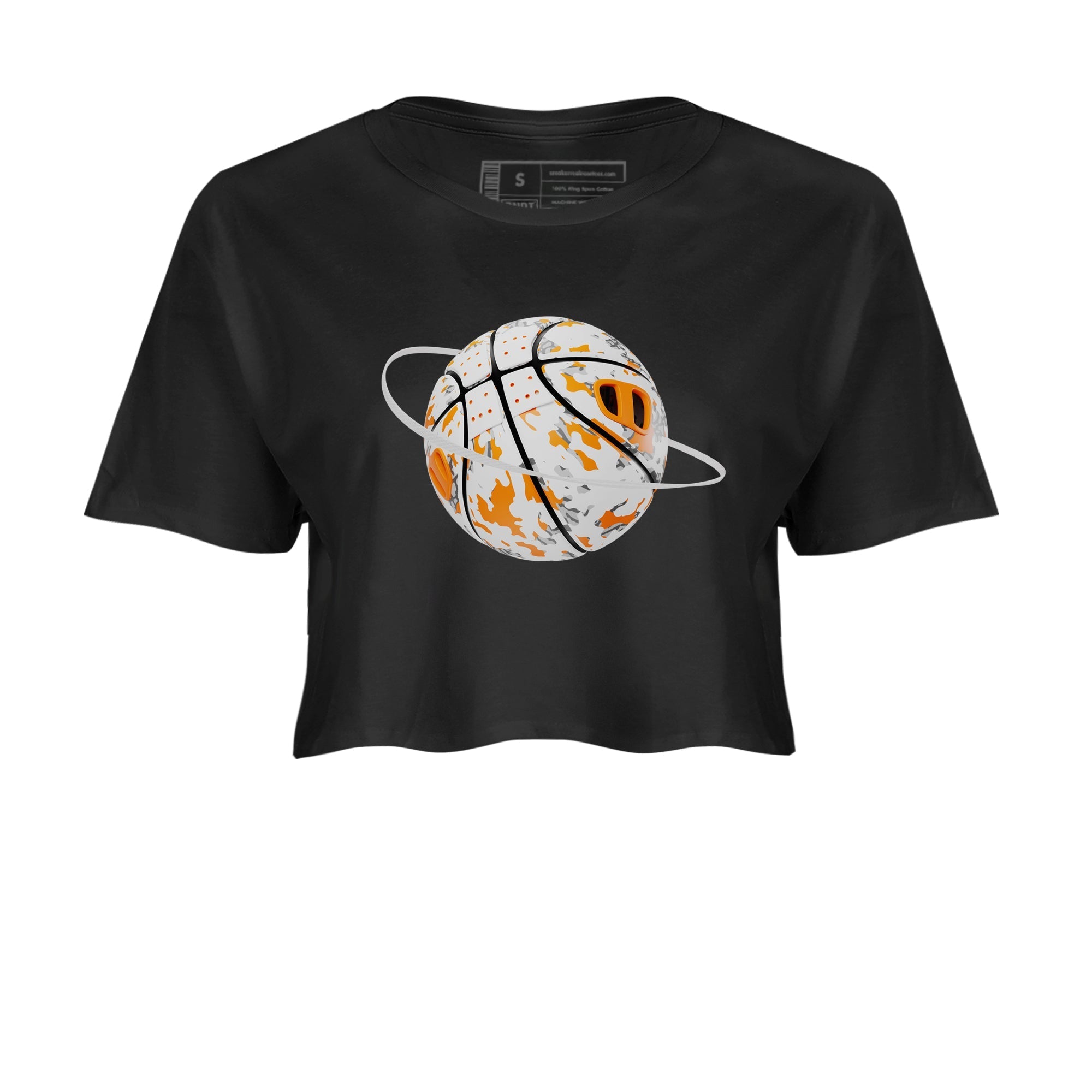 Camo Basketball Planet snkmatch Women's Top - Air Jordan 3 Georgia Peach