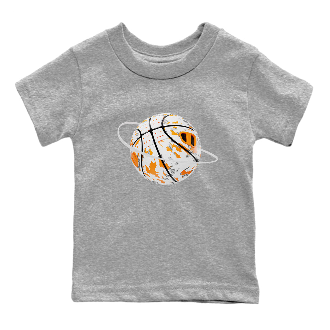 Camo Basketball Planet snkmatch Tees Kids - Air Jordan 3 Georgia Peach