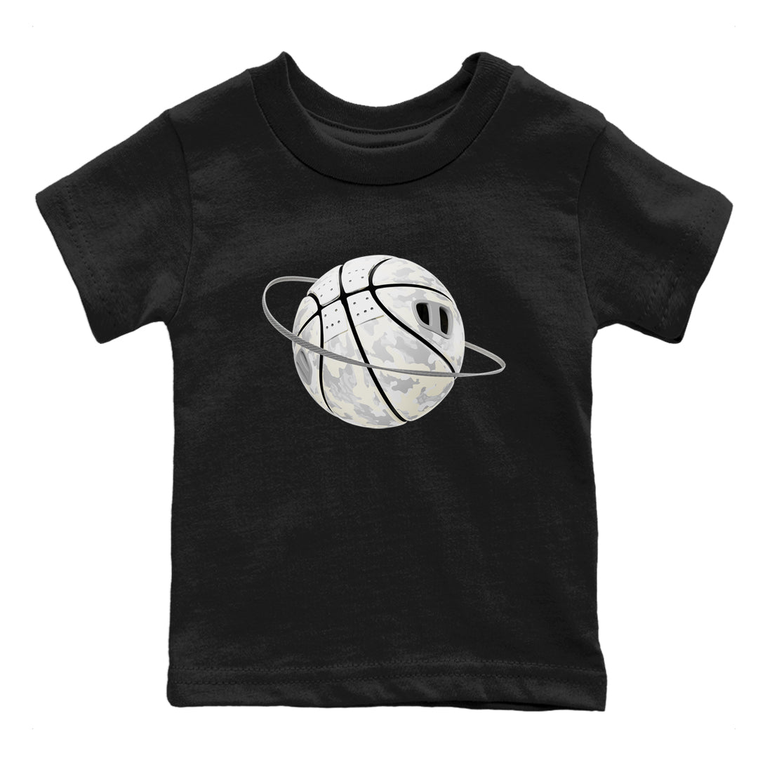 Camo Basketball Planet snkmatch Tees Kids - Air Jordan 3 Ivory
