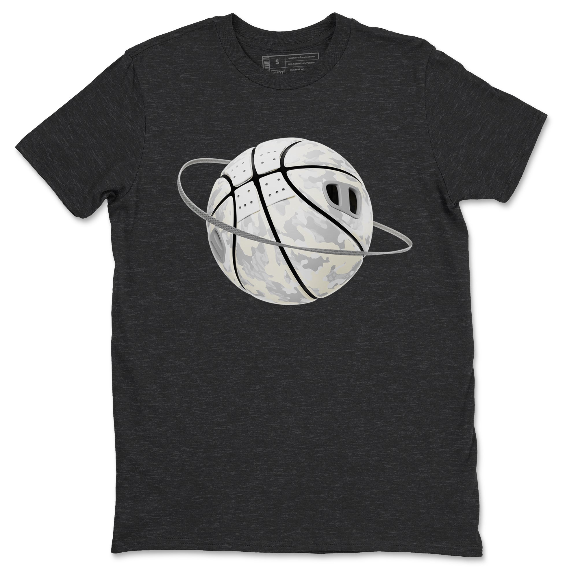 Camo Basketball Planet snkmatch Tees - Air Jordan 3 Ivory