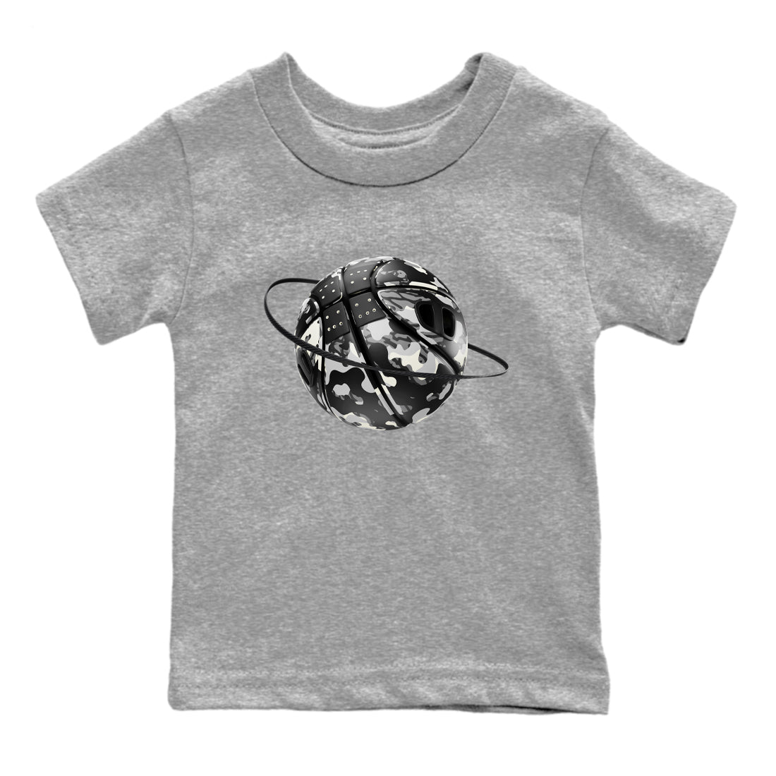 Camo Basketball Planet snkmatch Tee Kids - Air Jordan 3 Off Noir