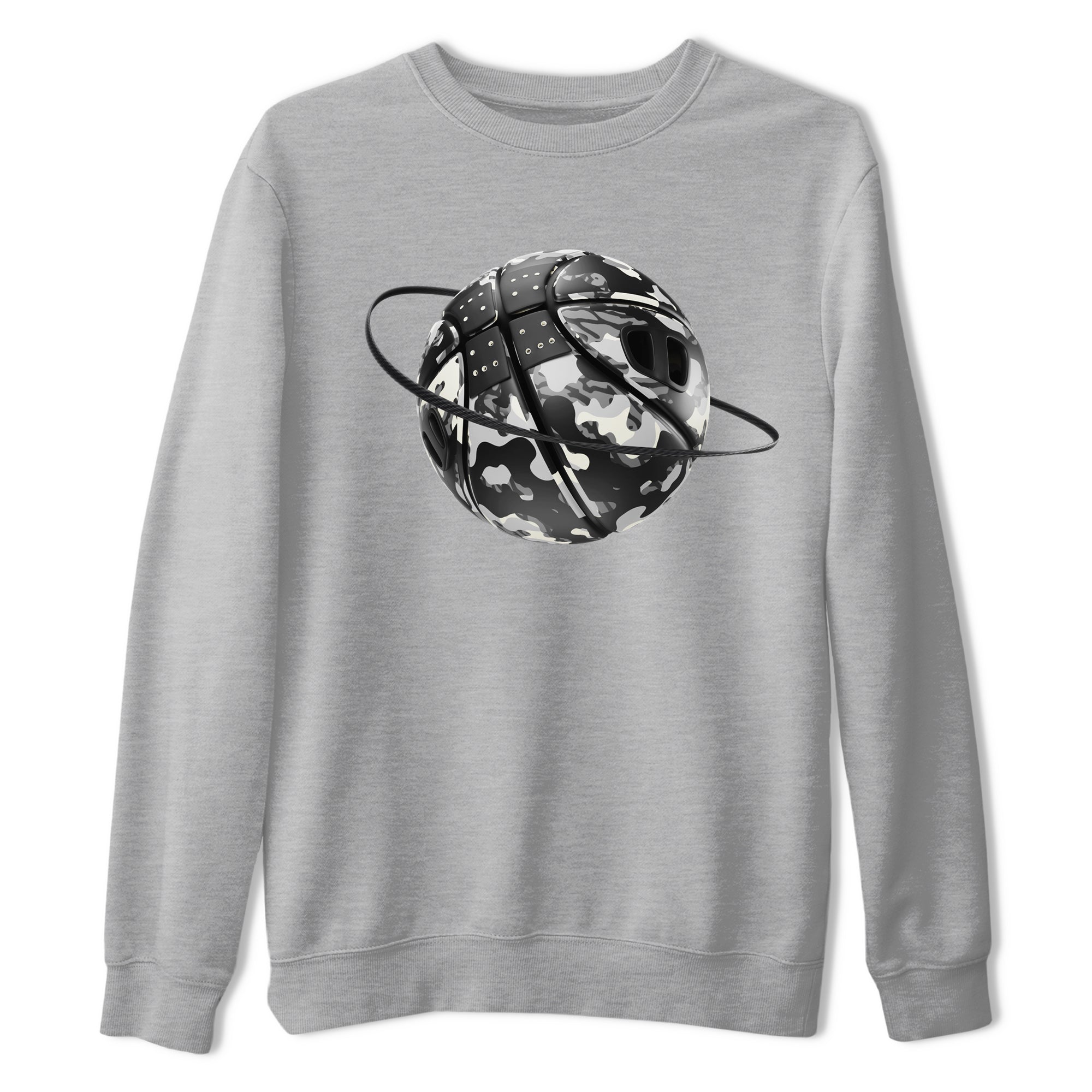 Camo Basketball Planet snkmatch Tee - Air Jordan 3 Off Noir