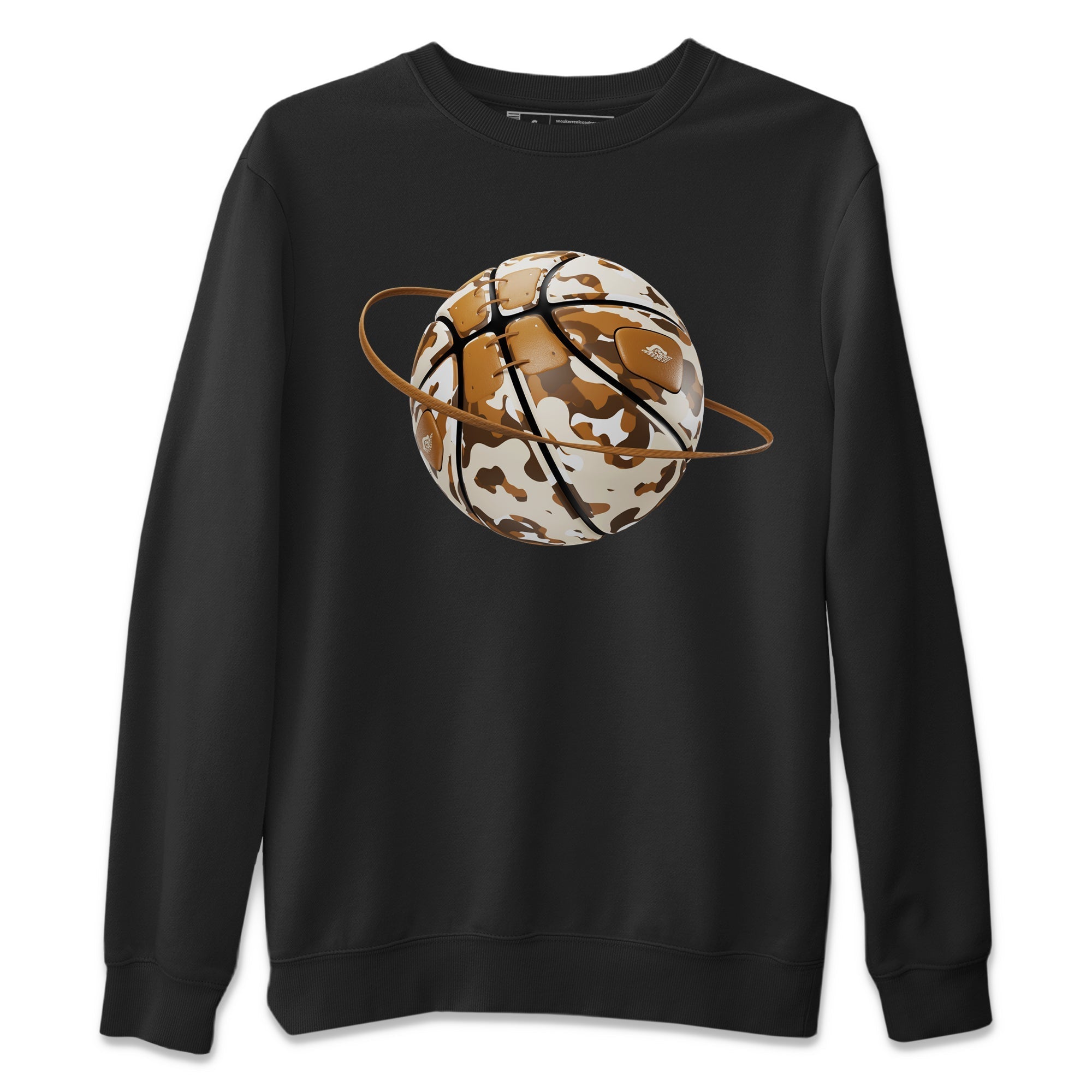 Camo Basketball Planet snkmatch Tee - Air Jordan 3 Palomino