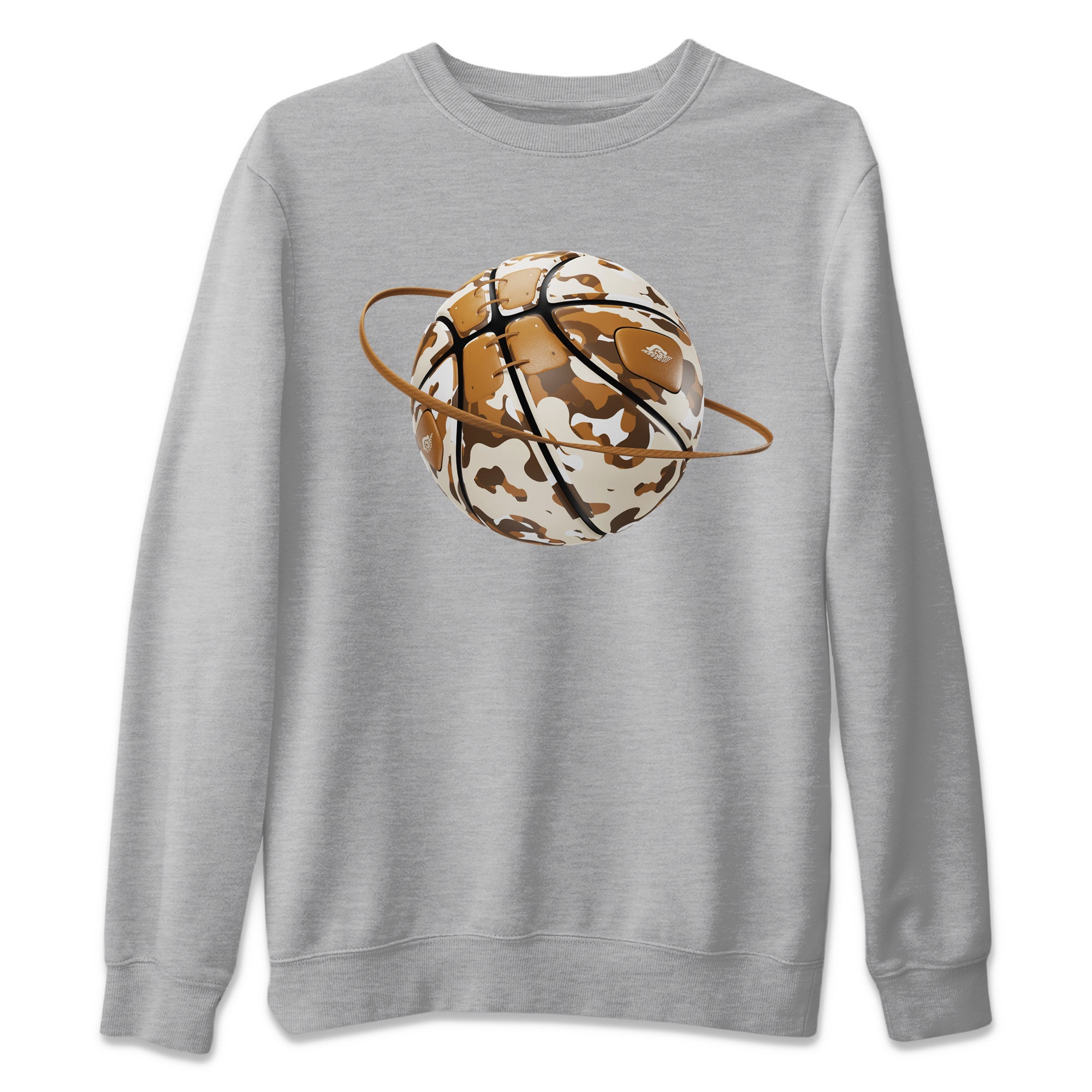 Camo Basketball Planet snkmatch Tee - Air Jordan 3 Palomino