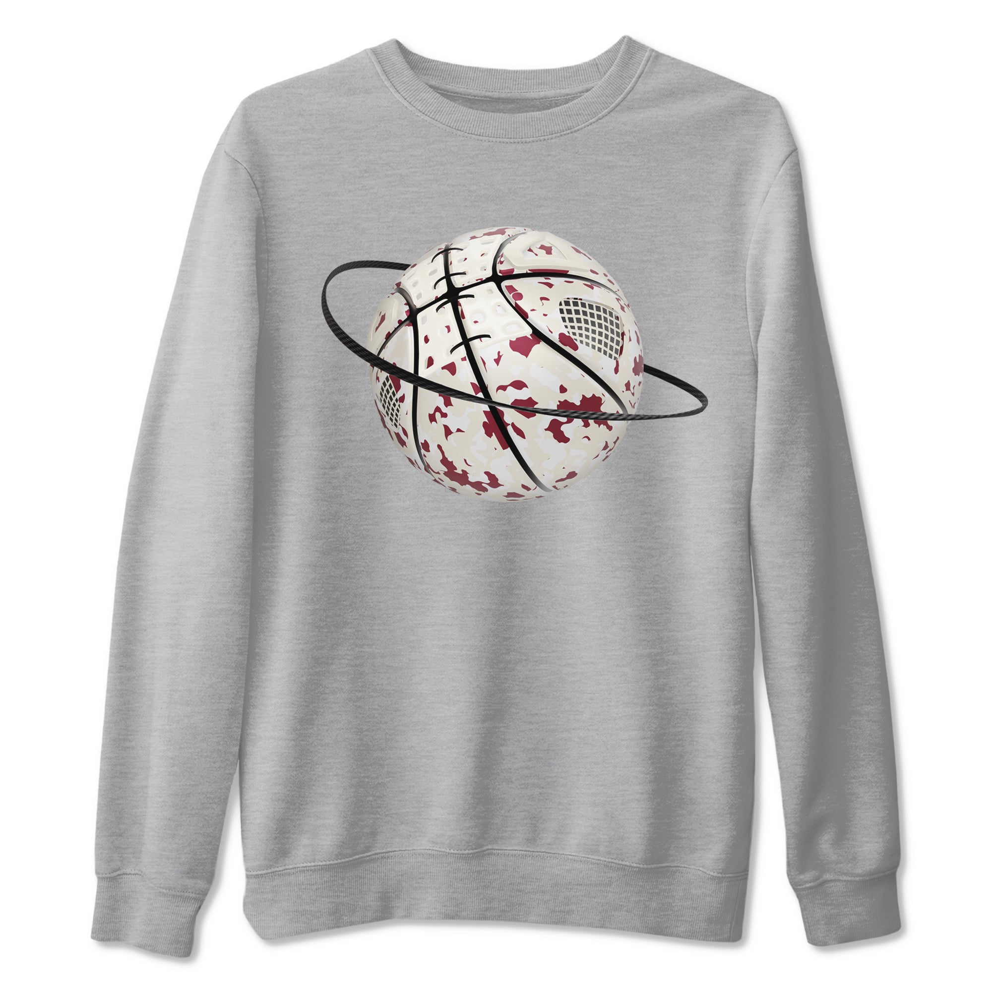 Camo Basketball Planet snkmatch Tees - Air Jordan 4 A Ma Maniere x Fossil Stone
