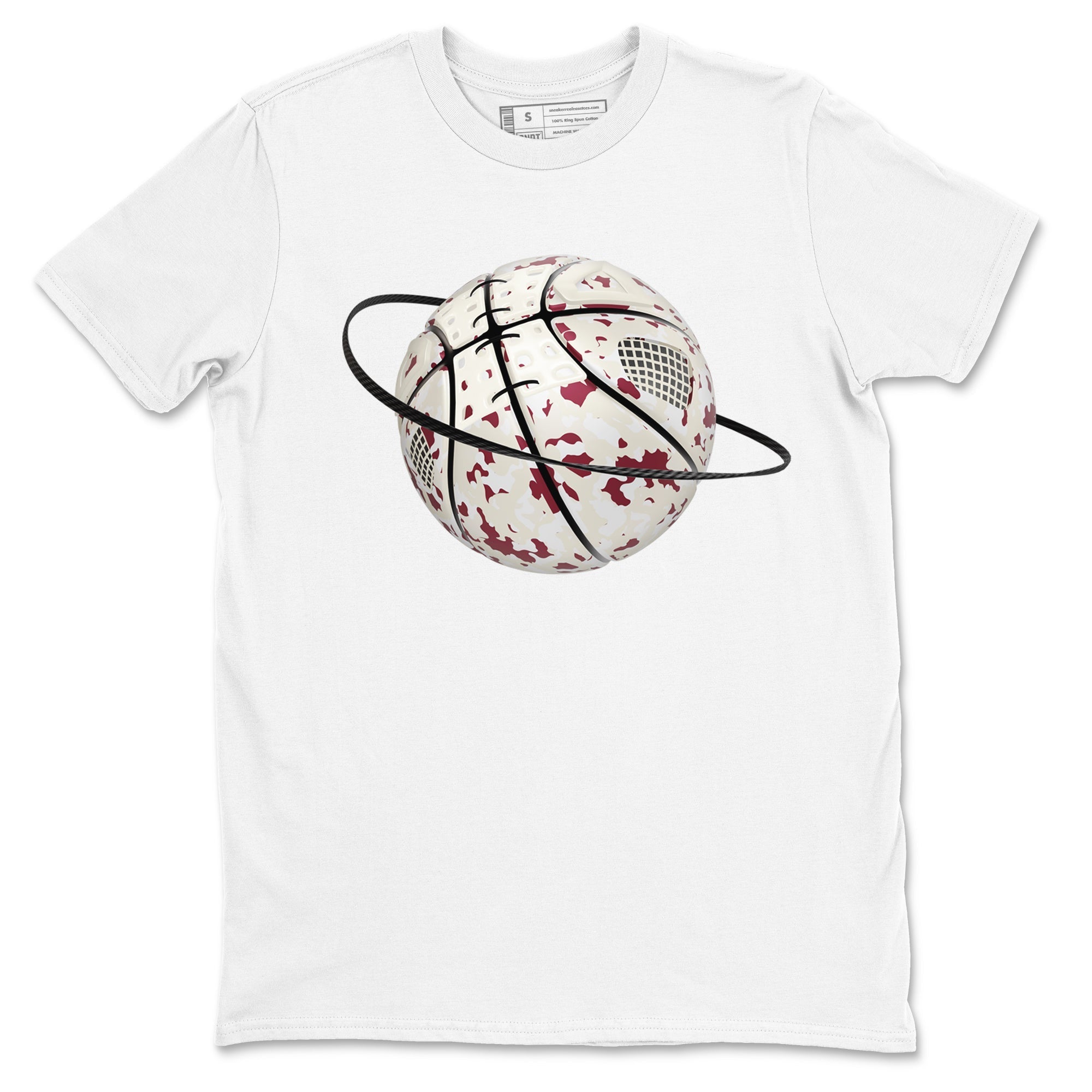 Camo Basketball Planet snkmatch Tees - Air Jordan 4 A Ma Maniere x Fossil Stone