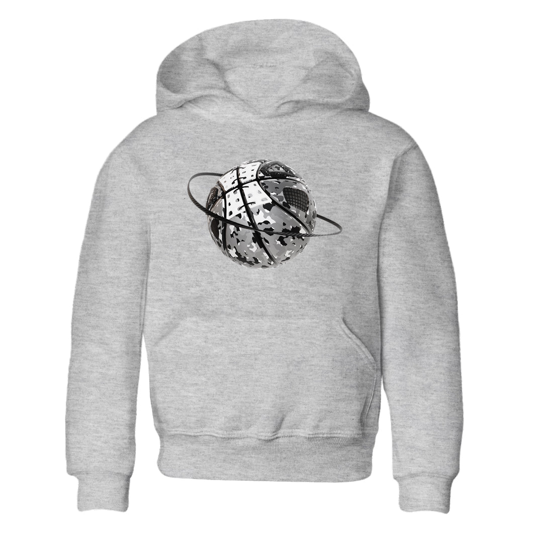 Camo Basketball Planet snkmatch Tees Kids - Air Jordan 4 Fear
