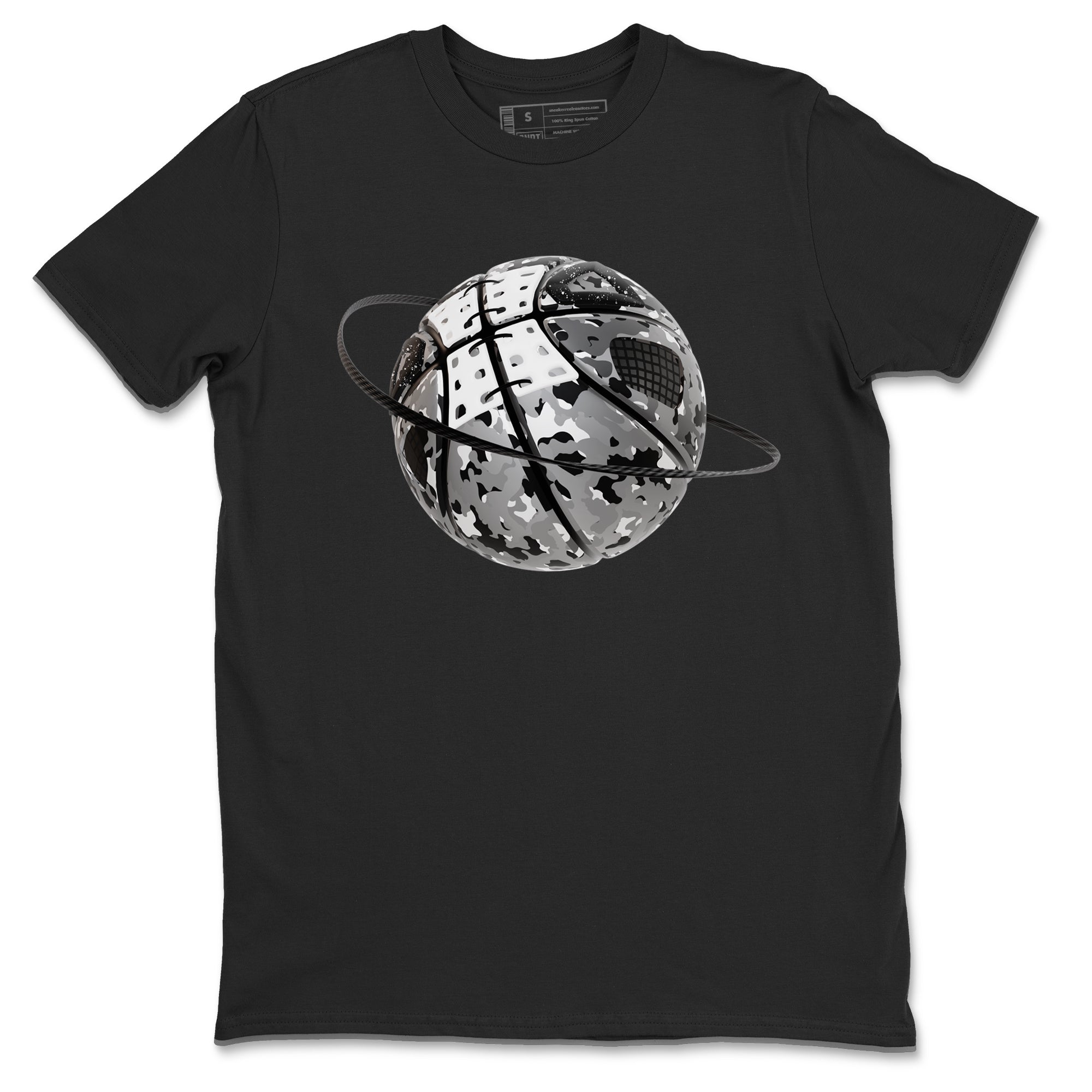 Camo Basketball Planet snkmatch Tees - Air Jordan 4 Fear