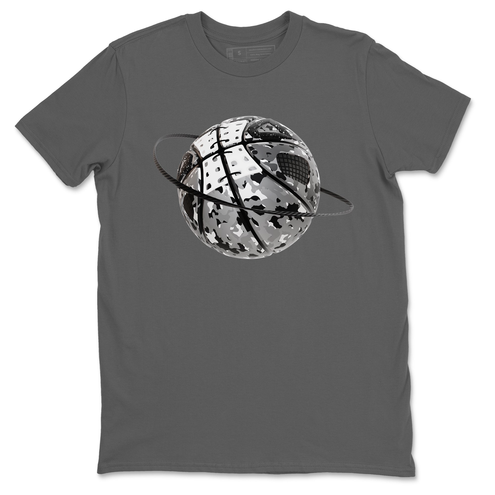 Camo Basketball Planet snkmatch Tees - Air Jordan 4 Fear