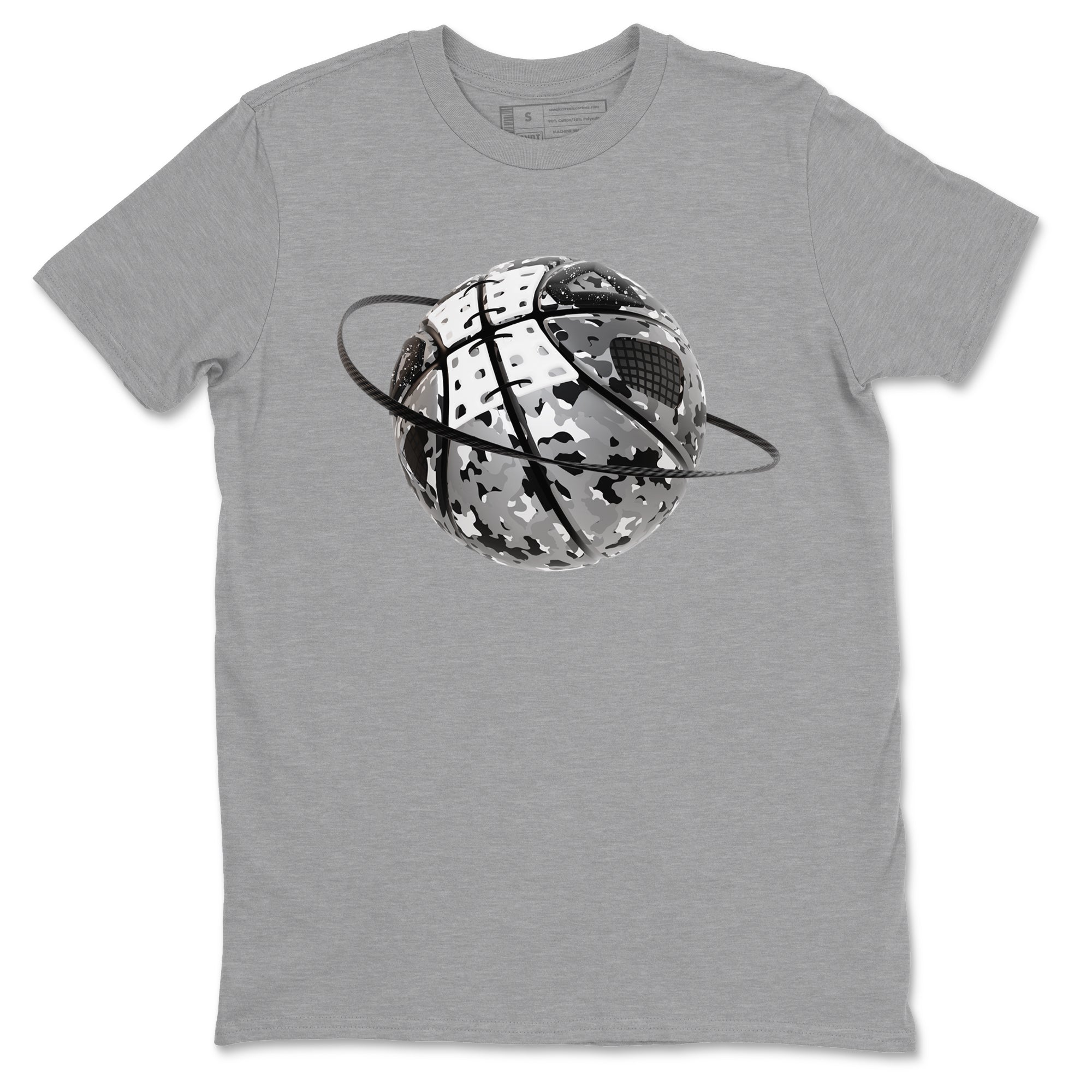 Camo Basketball Planet snkmatch Tees - Air Jordan 4 Fear