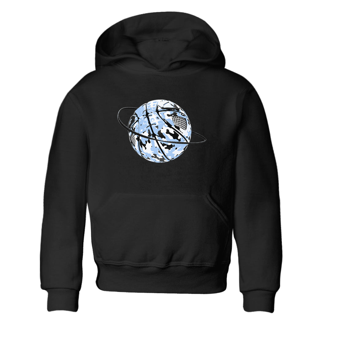 Camo Basketball Planet snkmatch Tees Kids - Air Jordan 4 Forget Me Not