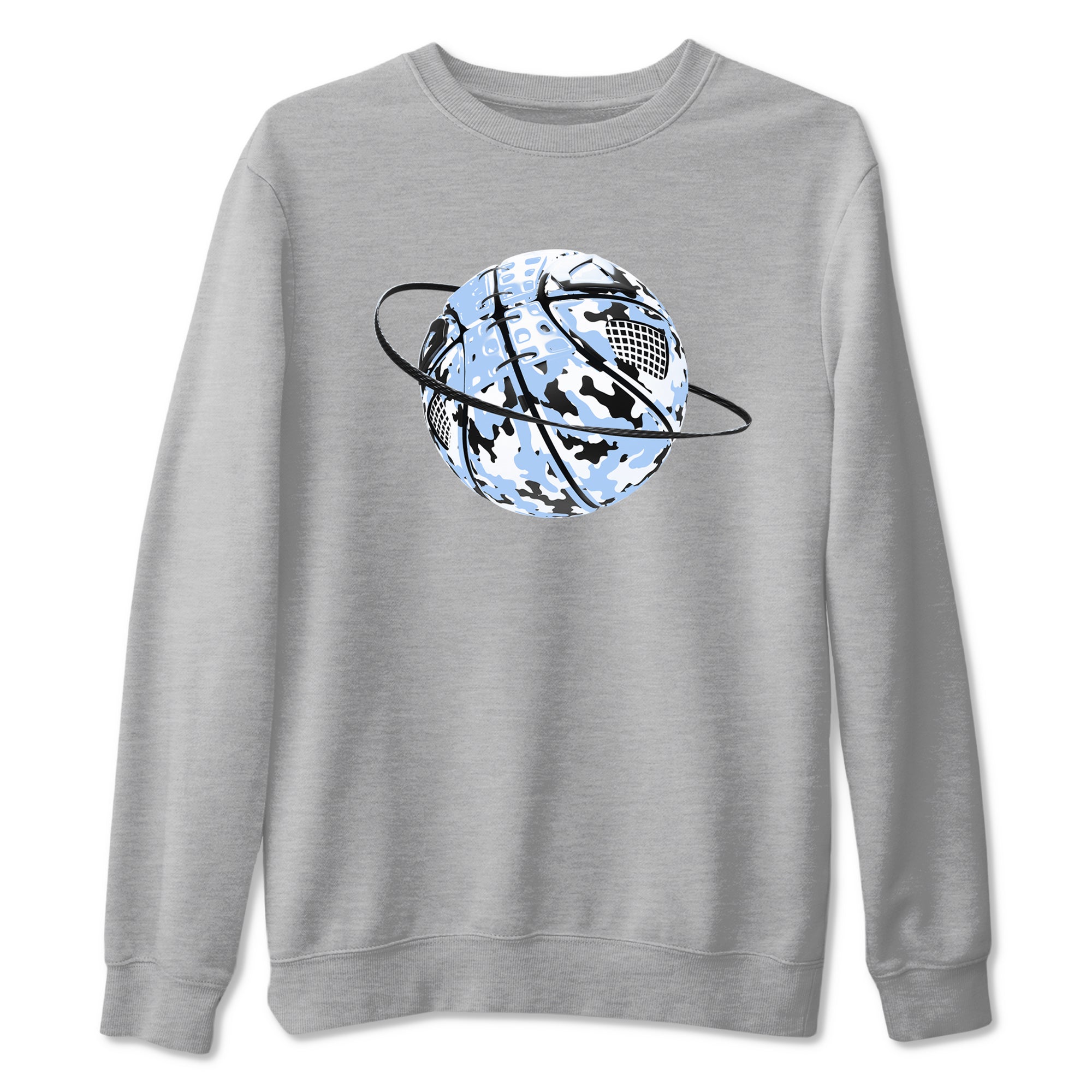 Camo Basketball Planet snkmatch Tees - Air Jordan 4 Forget Me Not