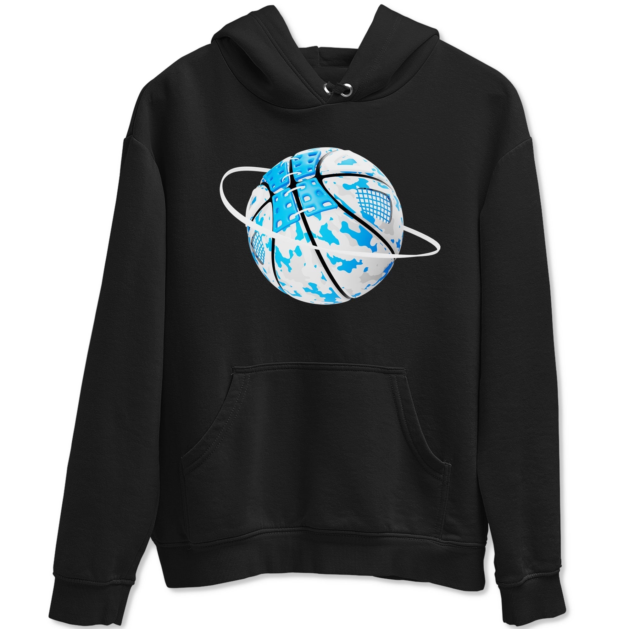 Camo Basketball Planet snkmatch Tees - Air Jordan 4 Military Blue