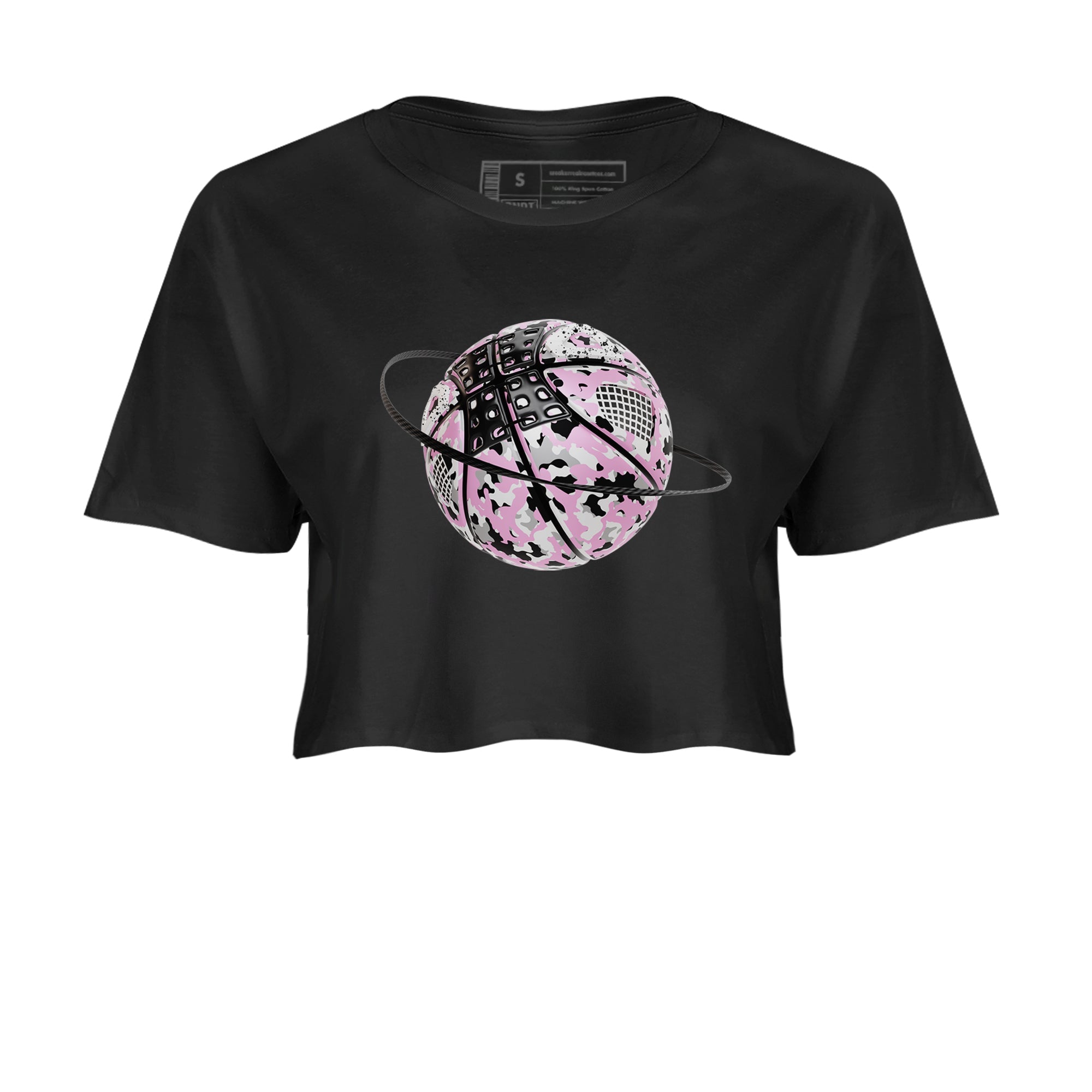 Camo Basketball Planet snkmatch Women's Top - Air Jordan 4 Orchid