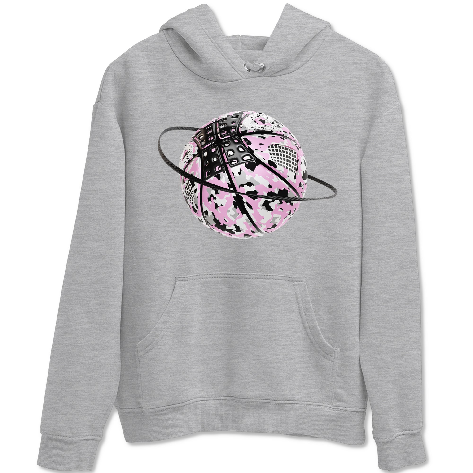 Camo Basketball Planet snkmatch Tees - Air Jordan 4 Orchid