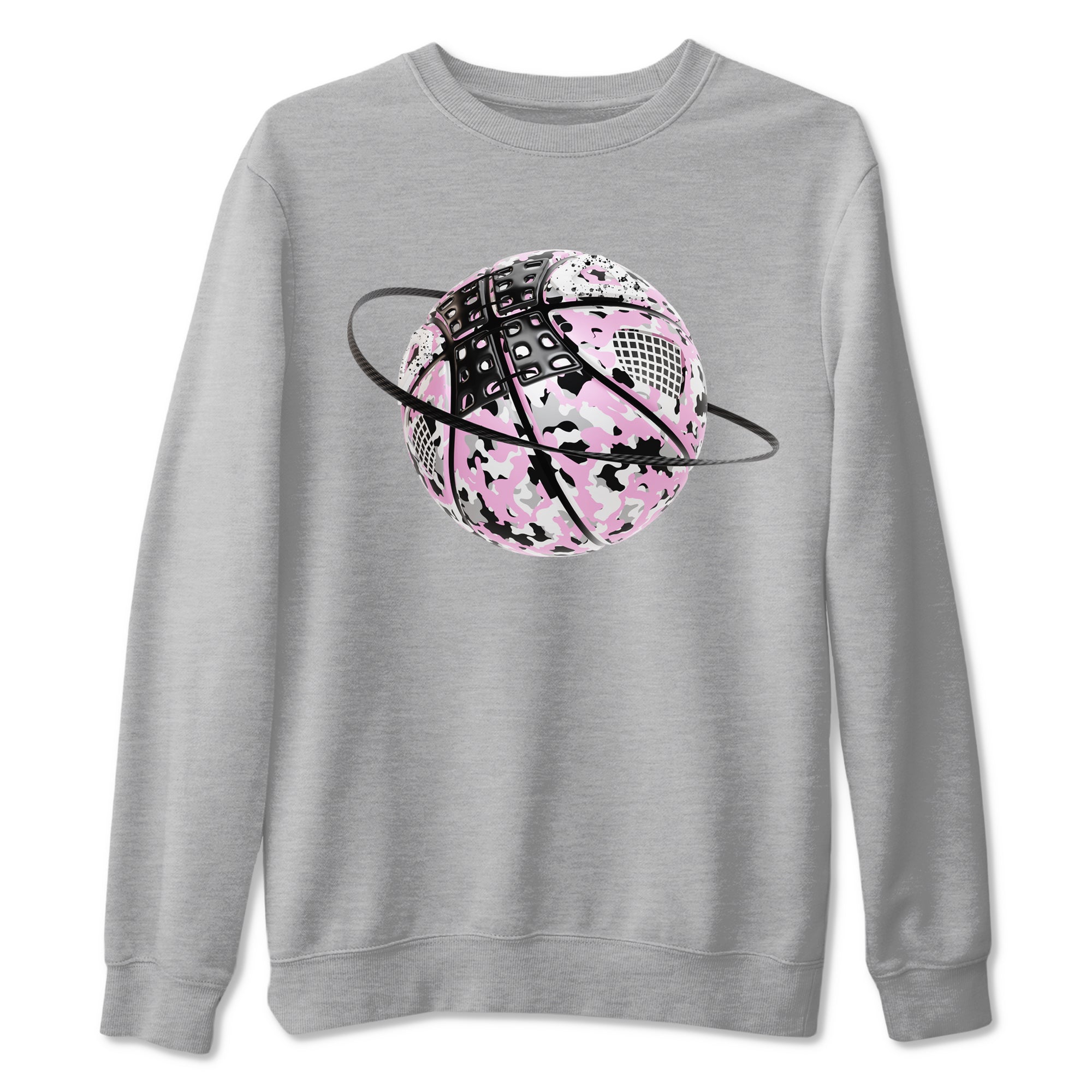 Camo Basketball Planet snkmatch Tees - Air Jordan 4 Orchid