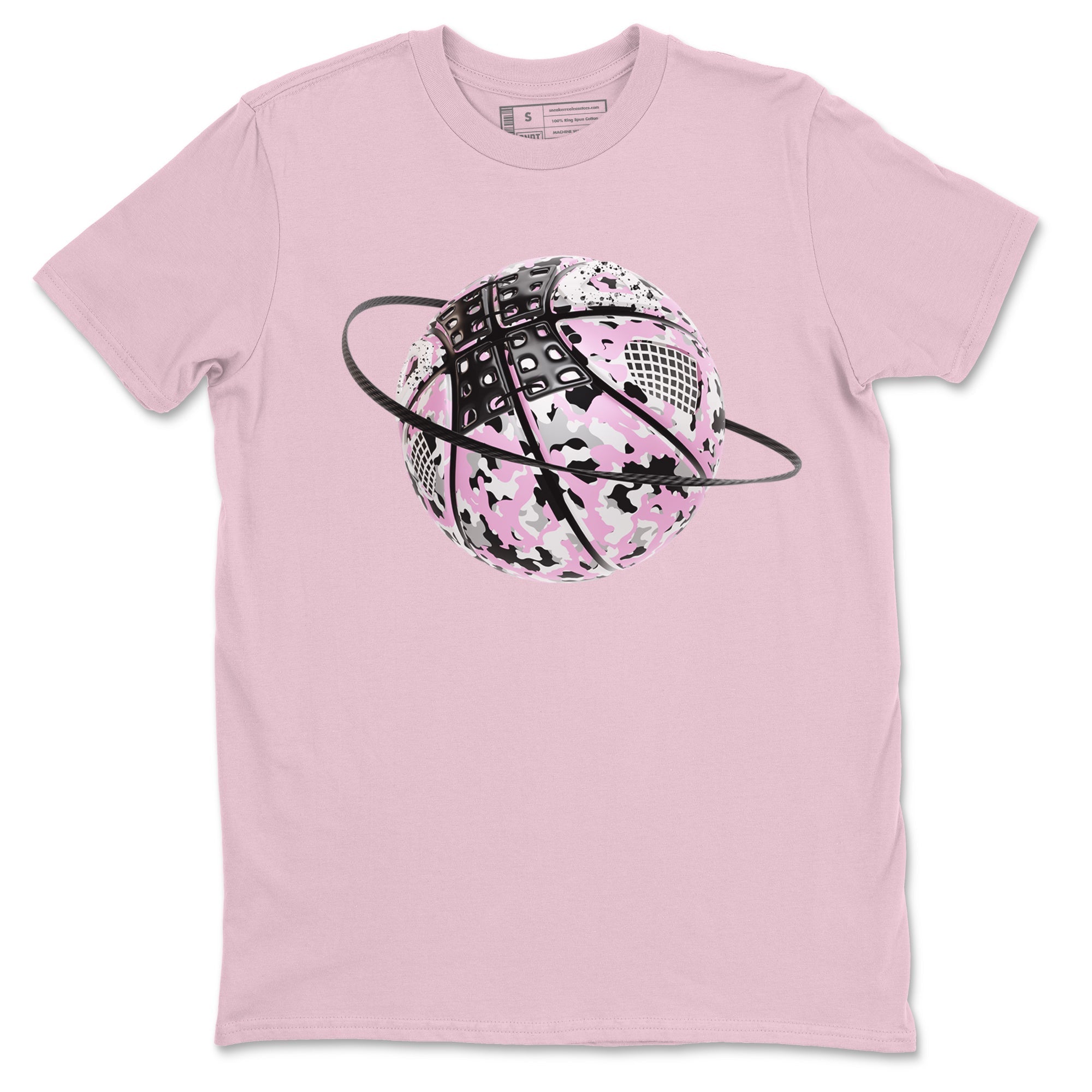 Camo Basketball Planet snkmatch Tees - Air Jordan 4 Orchid